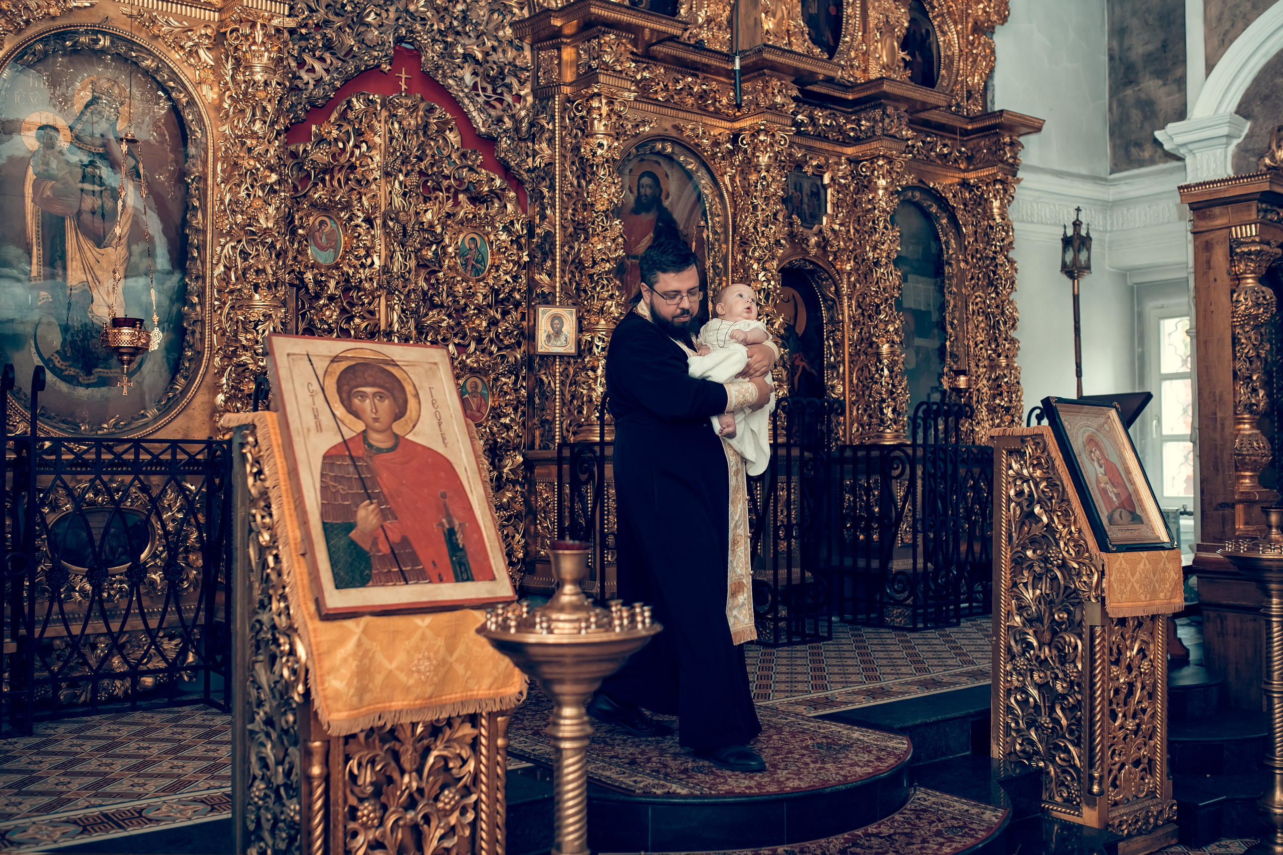 Храм в честь Собора Пресвятой Богородицы (Строгановская церковь). Екатерина Крапивина фотограф церковных Таинств в Нижний Новгороде