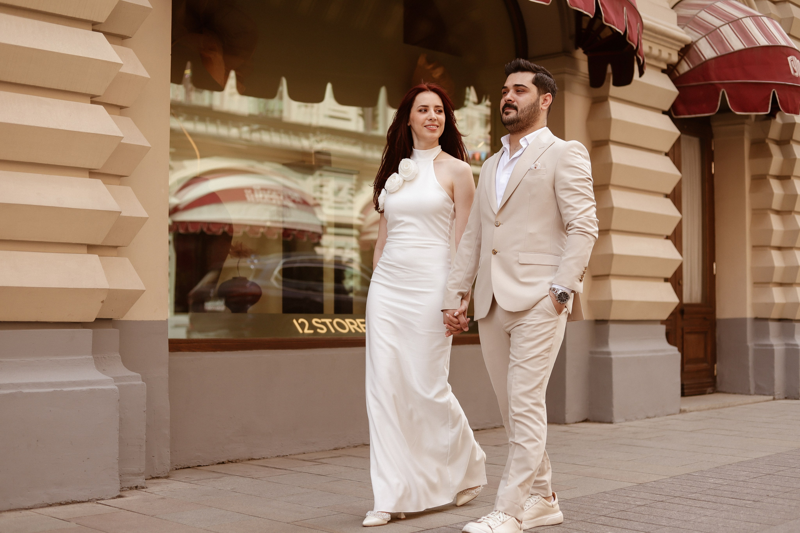 Красная площадь Хатидже и Хакан. Детский и семейный фотограф в Москве