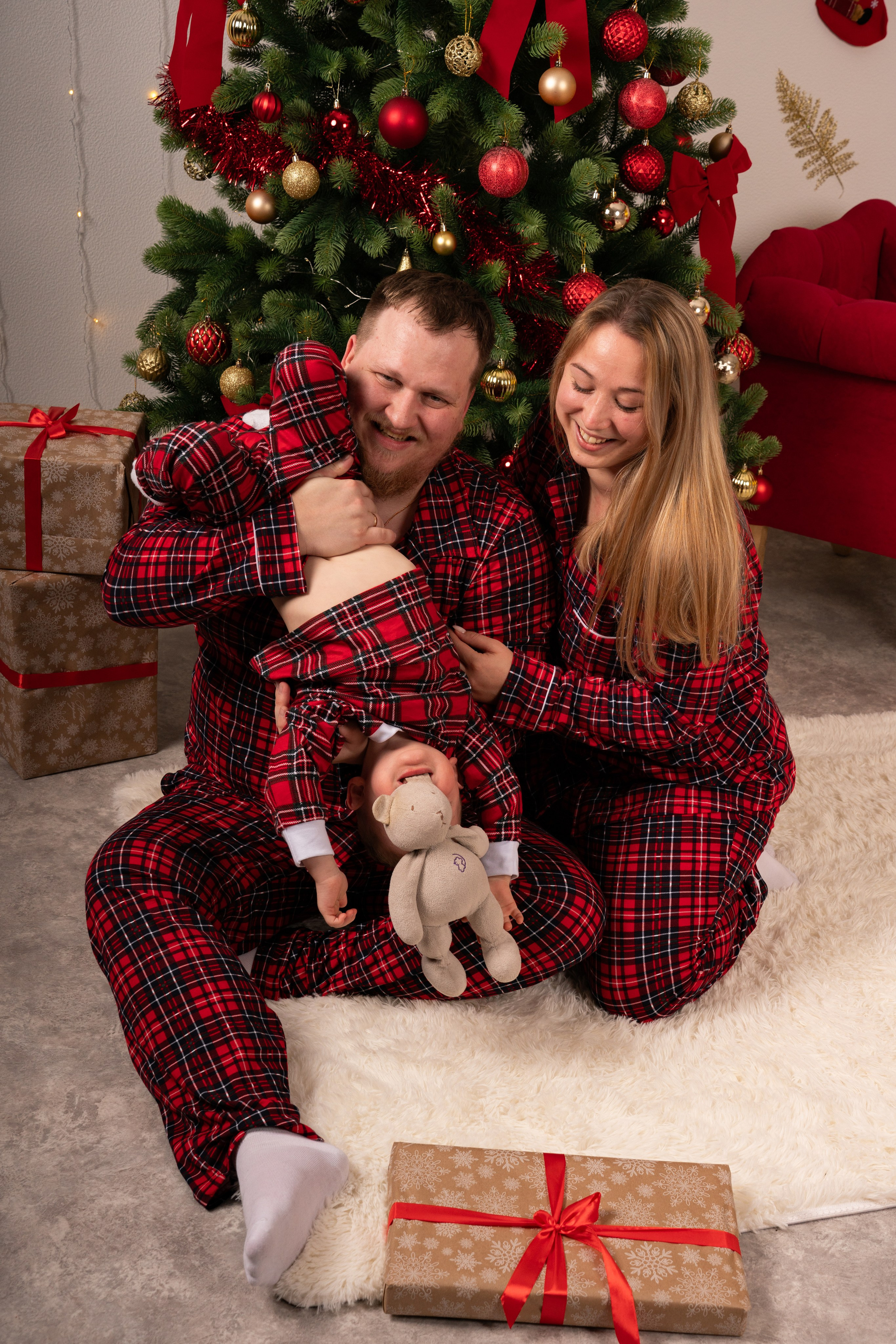 Новогодняя фотосессия в студии