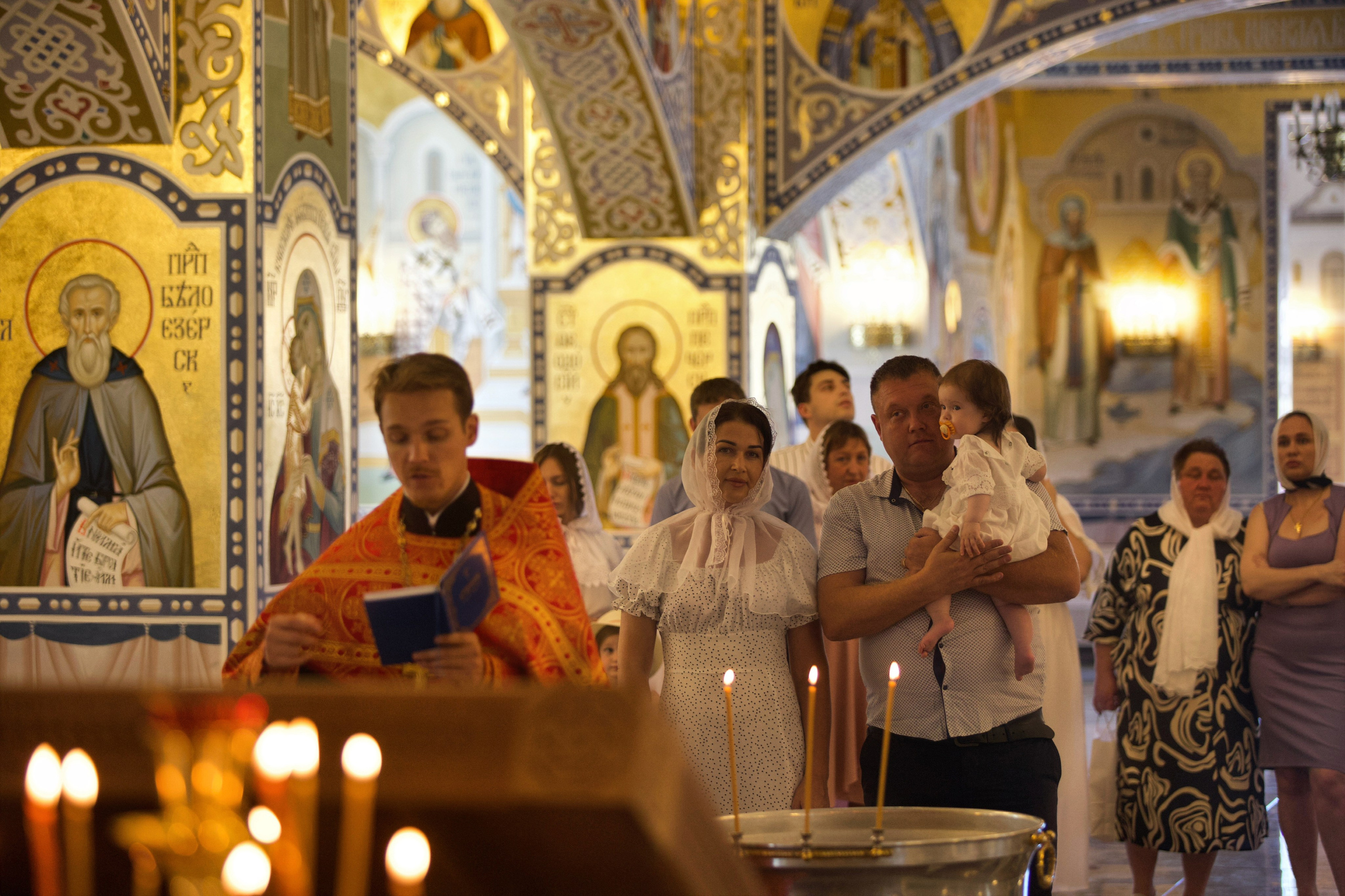 Крестины София. Репортажный фотограф Анапа