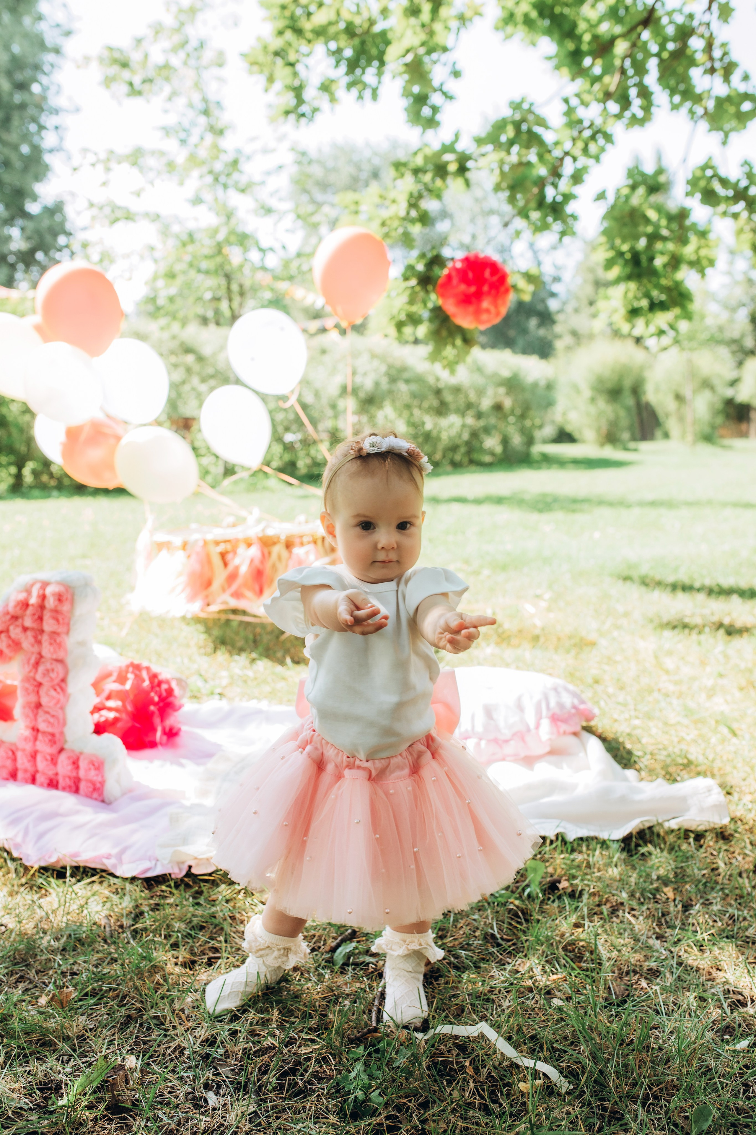 Анечке годик. Семейный и домашний фотограф в Москве и МО Королева Валерия
