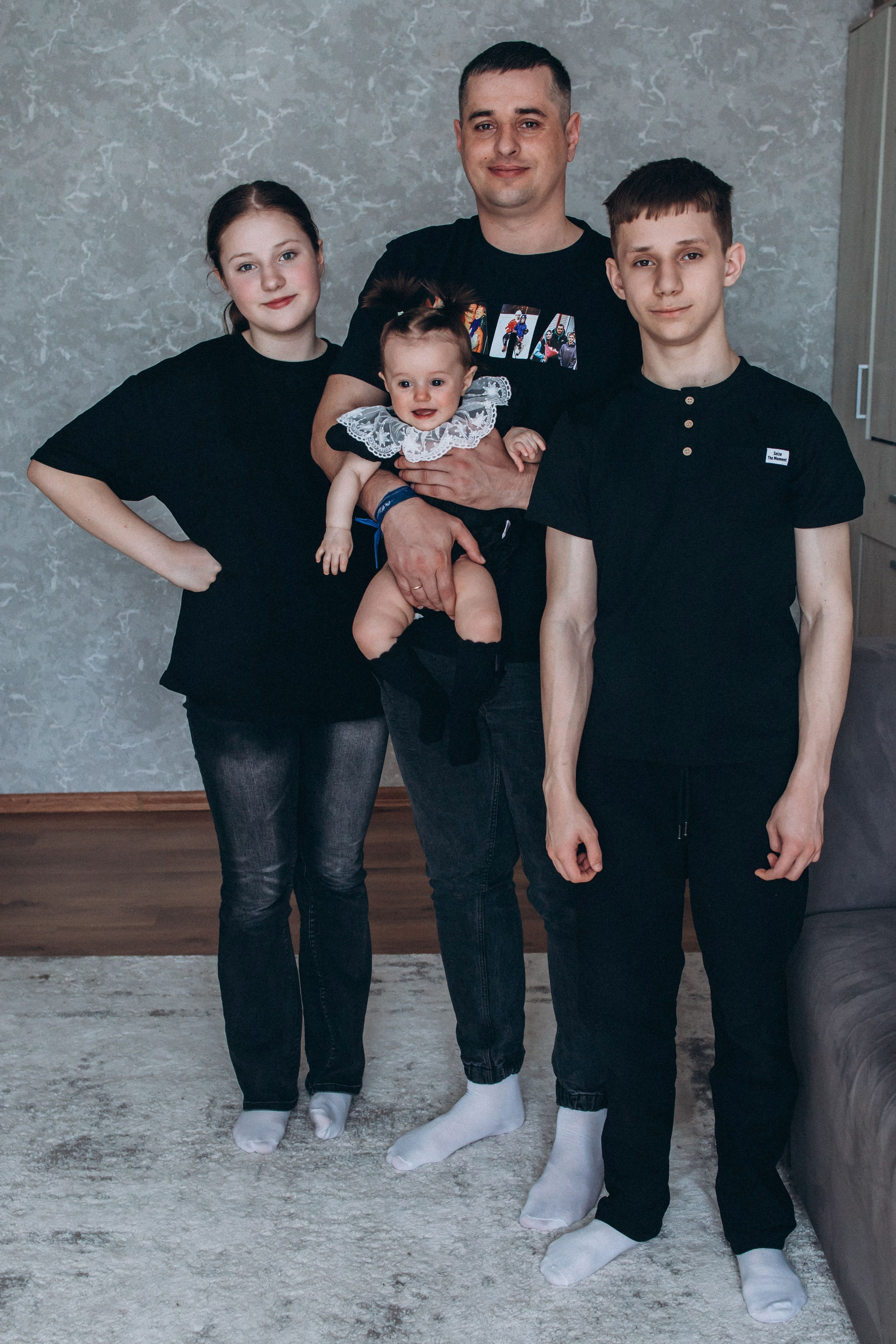 Семья Атамась. Семейный фотограф Нижневартовск Тюмень Ефимова Ирина