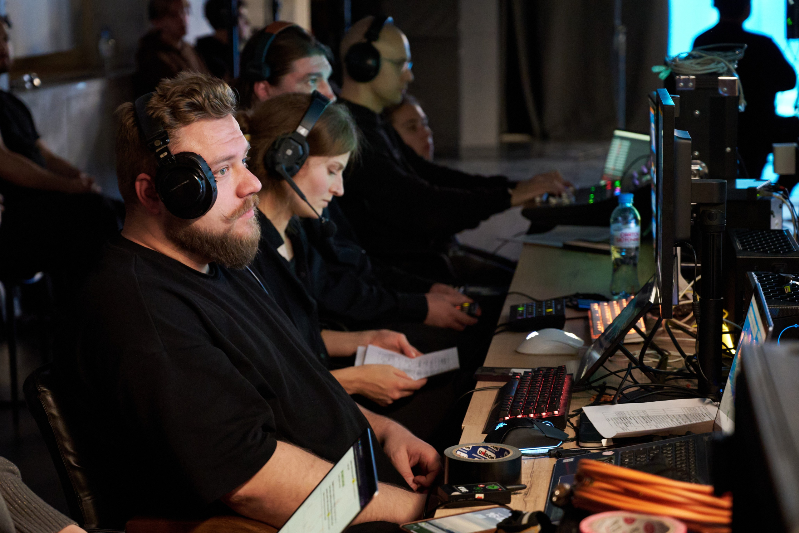 Backstage съёмка трансляции ВТБ Именные гранты 2025