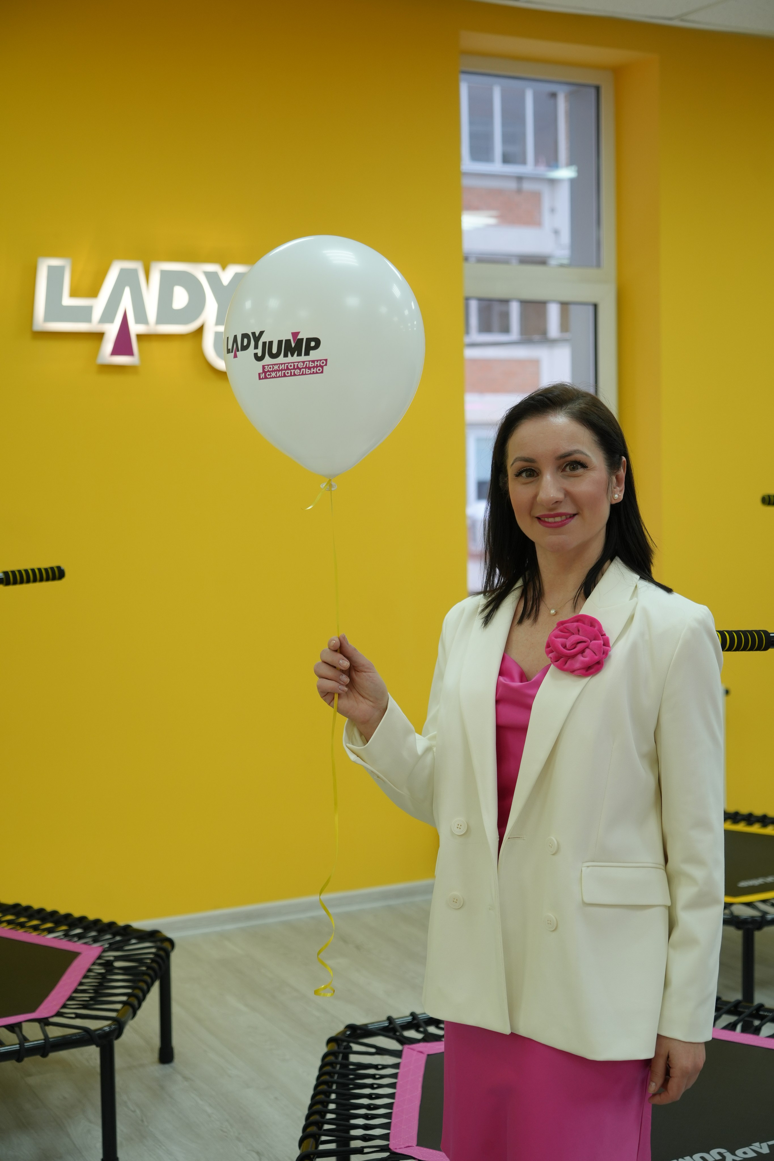 Открытие батутного центра «Lady Jump». Видеограф и Фотограф в Москве