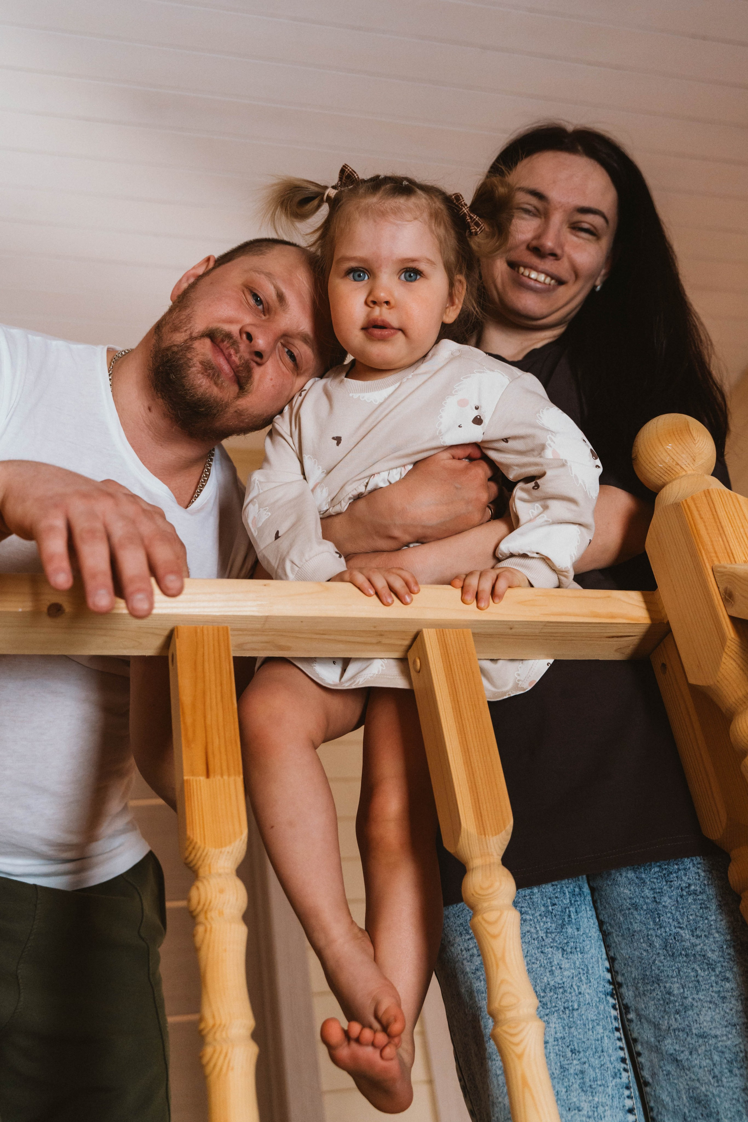 Артем Настя и Манюнька. Семейный фотограф в Москве Алёна Шестунова