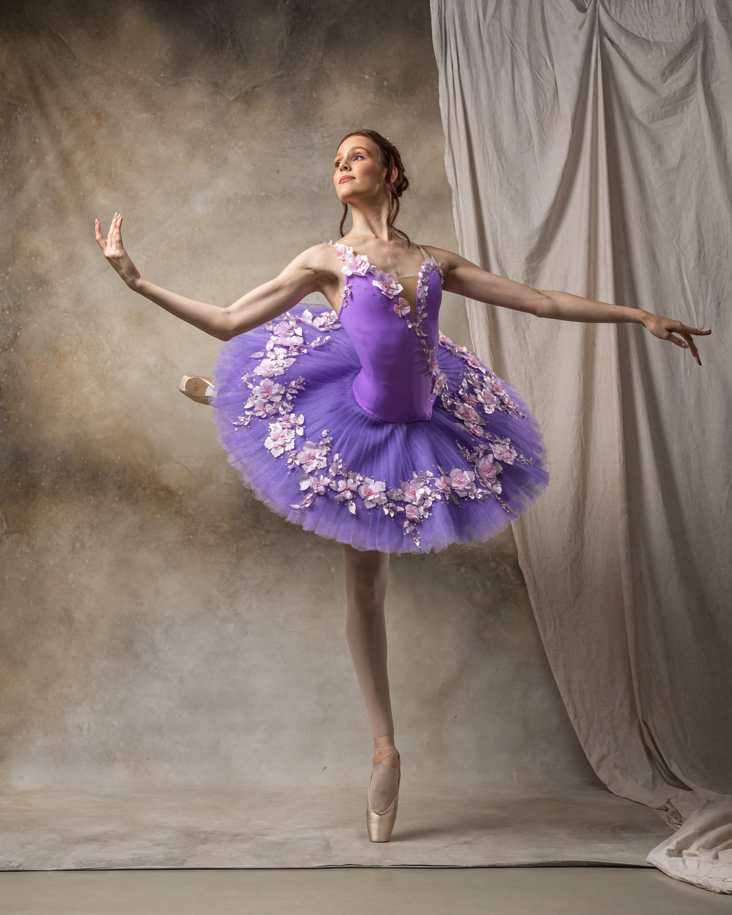 Балетная съёмка на белой циклораме и фонах. Балетный фотограф Алина Ханько — Душа Балета