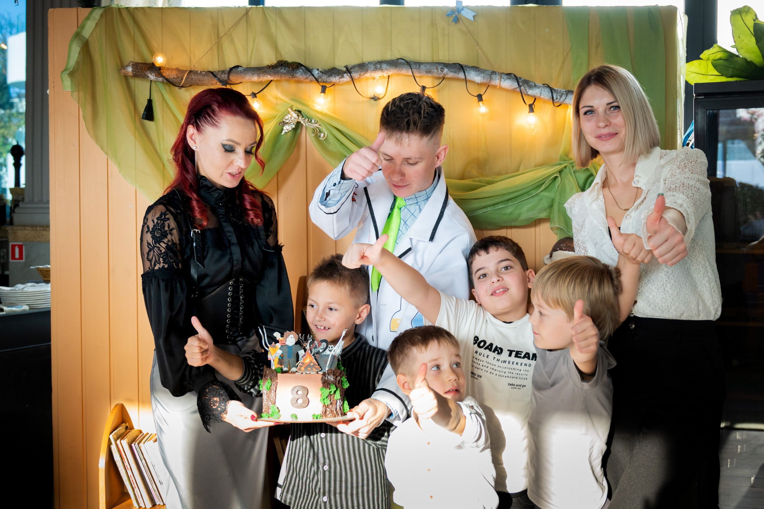 День рождения 8 лет. Фотографирую счастливых людей в Сочи