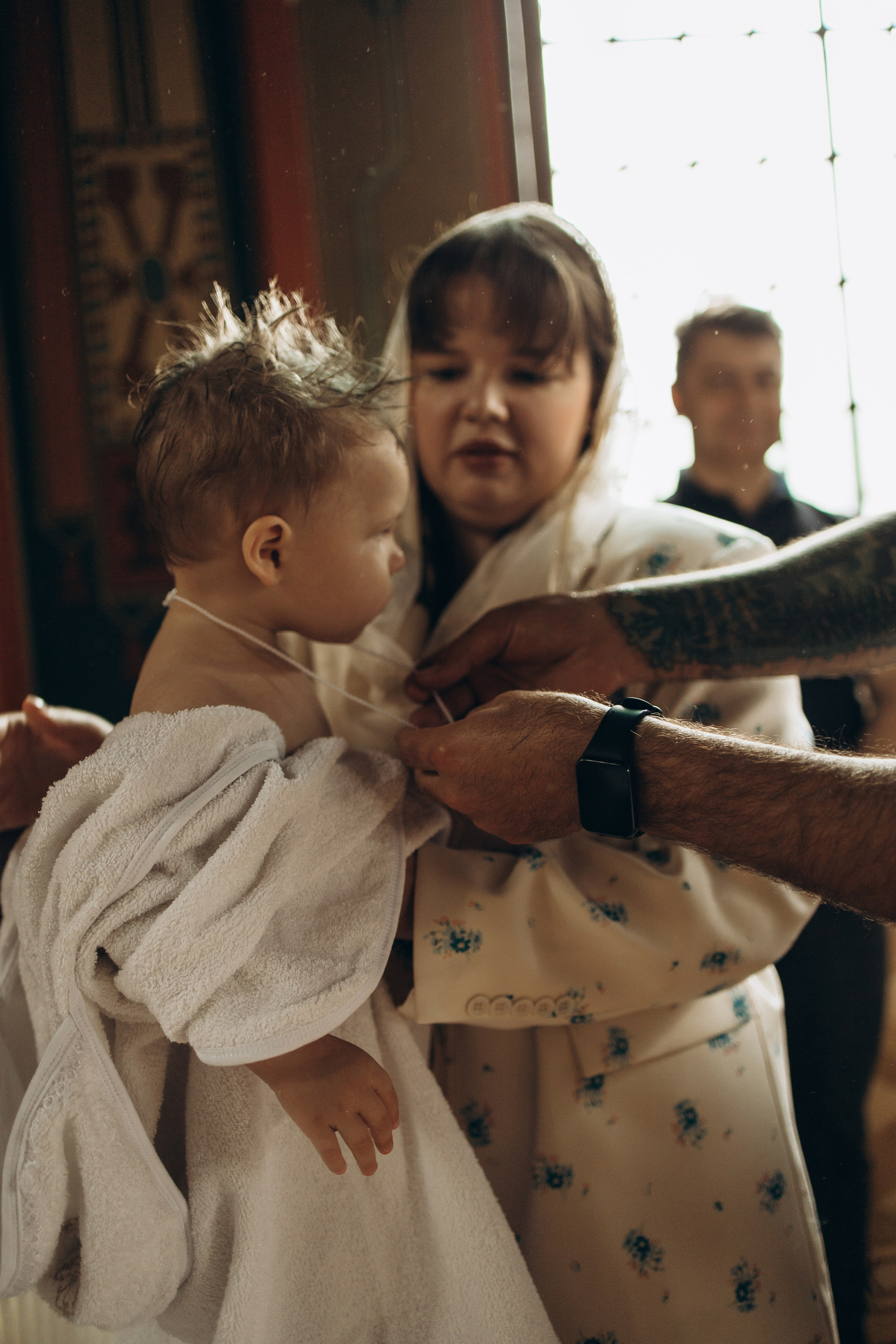 Таинство крещения Матвея. Самый теплый фотограф в Краснодаре Рябоконь Ксения