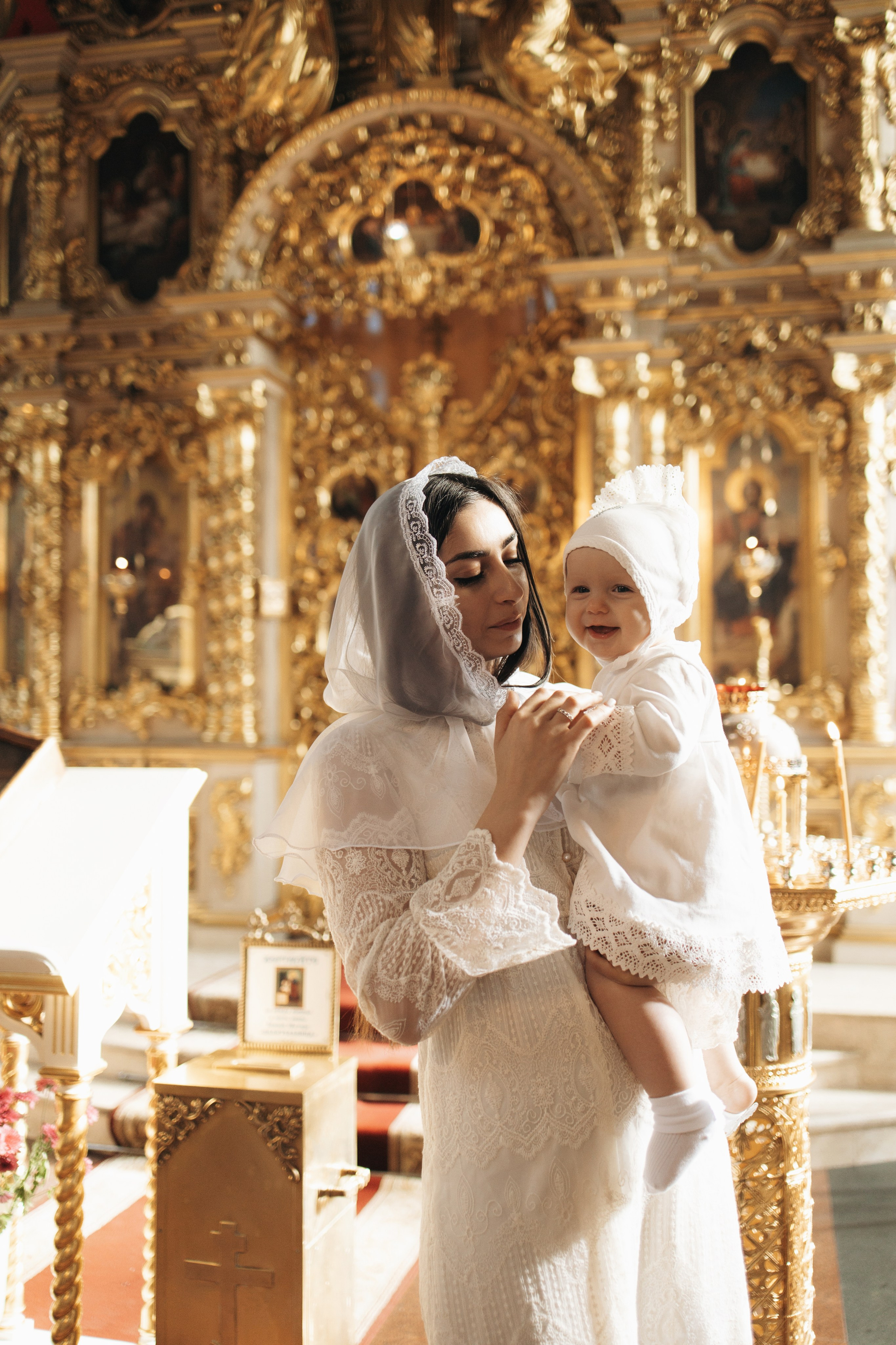 Крещение Арины. Самый теплый фотограф в Краснодаре Рябоконь Ксения