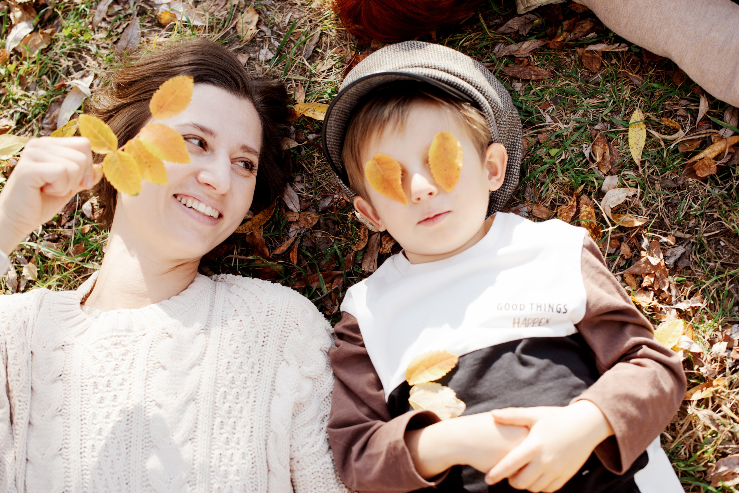 Катя и дети Осень. Фотограф Томск Наталья Стволова