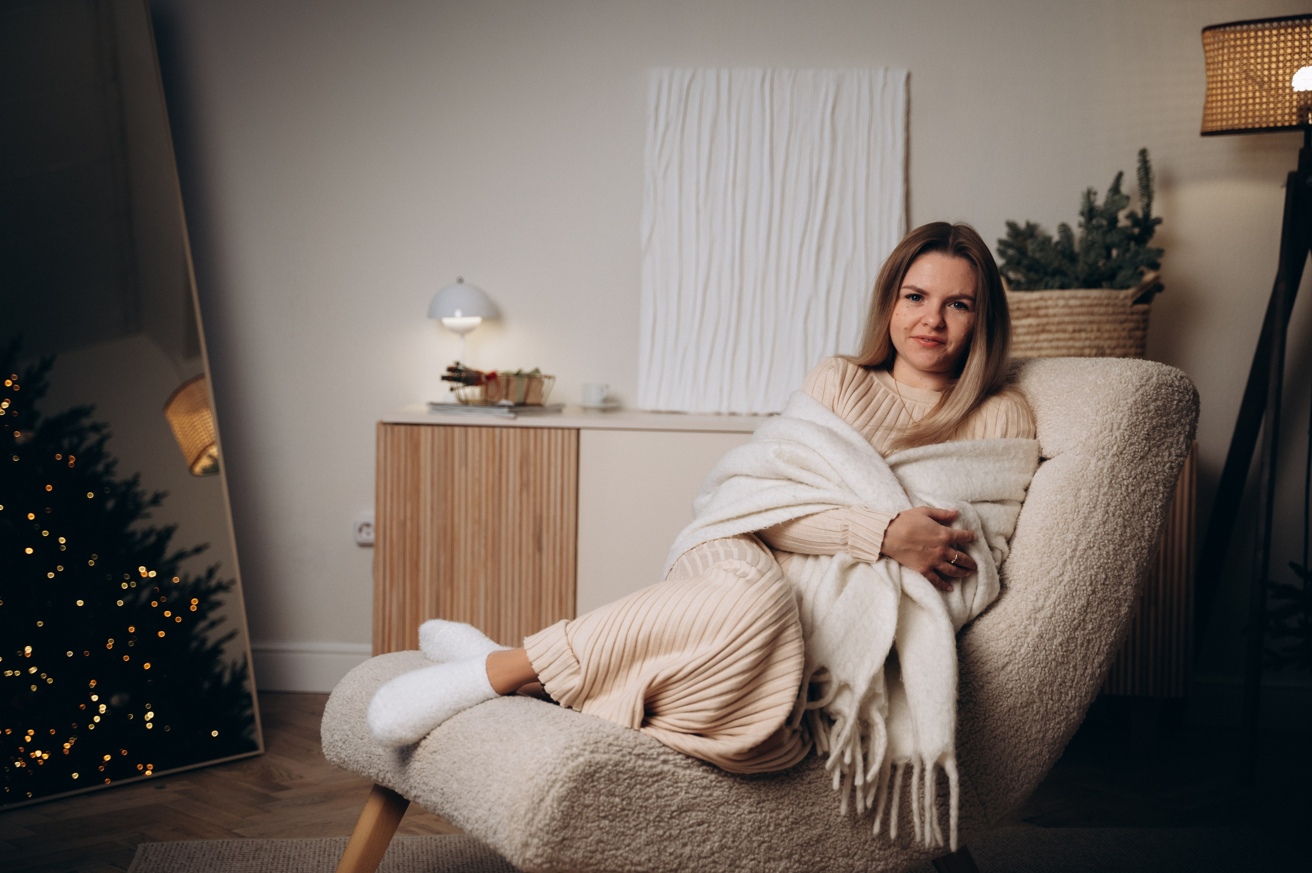 Новогодняя Наташа и Ваня. Семейный фотограф в Минске Дарья Дреко