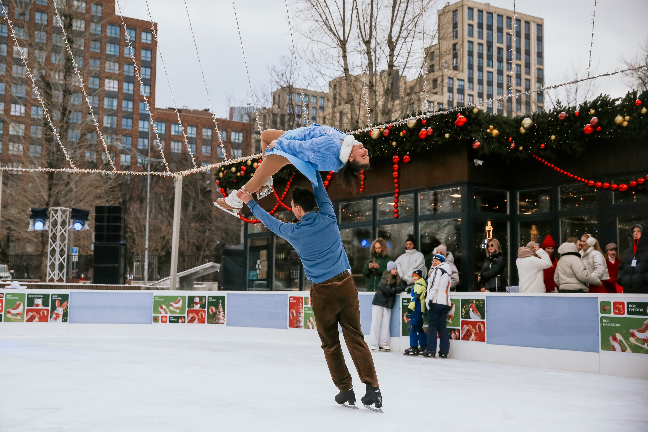 Ледовое шоу Сити каток Московское Чаепитие. Фотограф и видеограф Анна Домашенко
