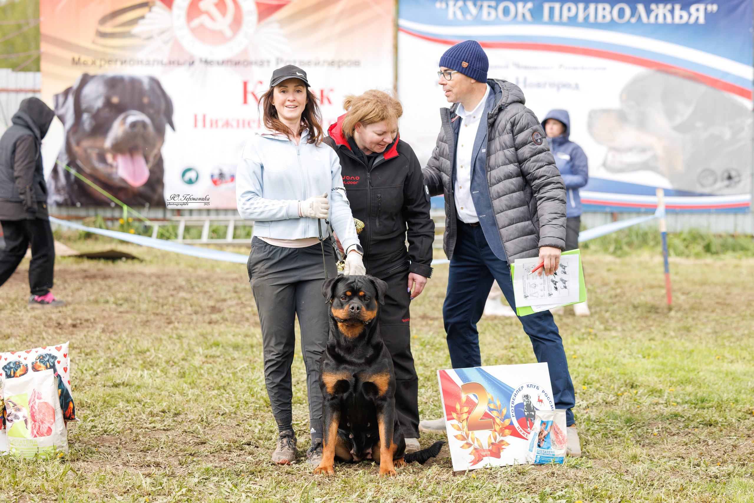 Нижний Новгород 2хмоно ротвейлеров 10-11.05.2025. Фотограф-анималист Юлия Германика