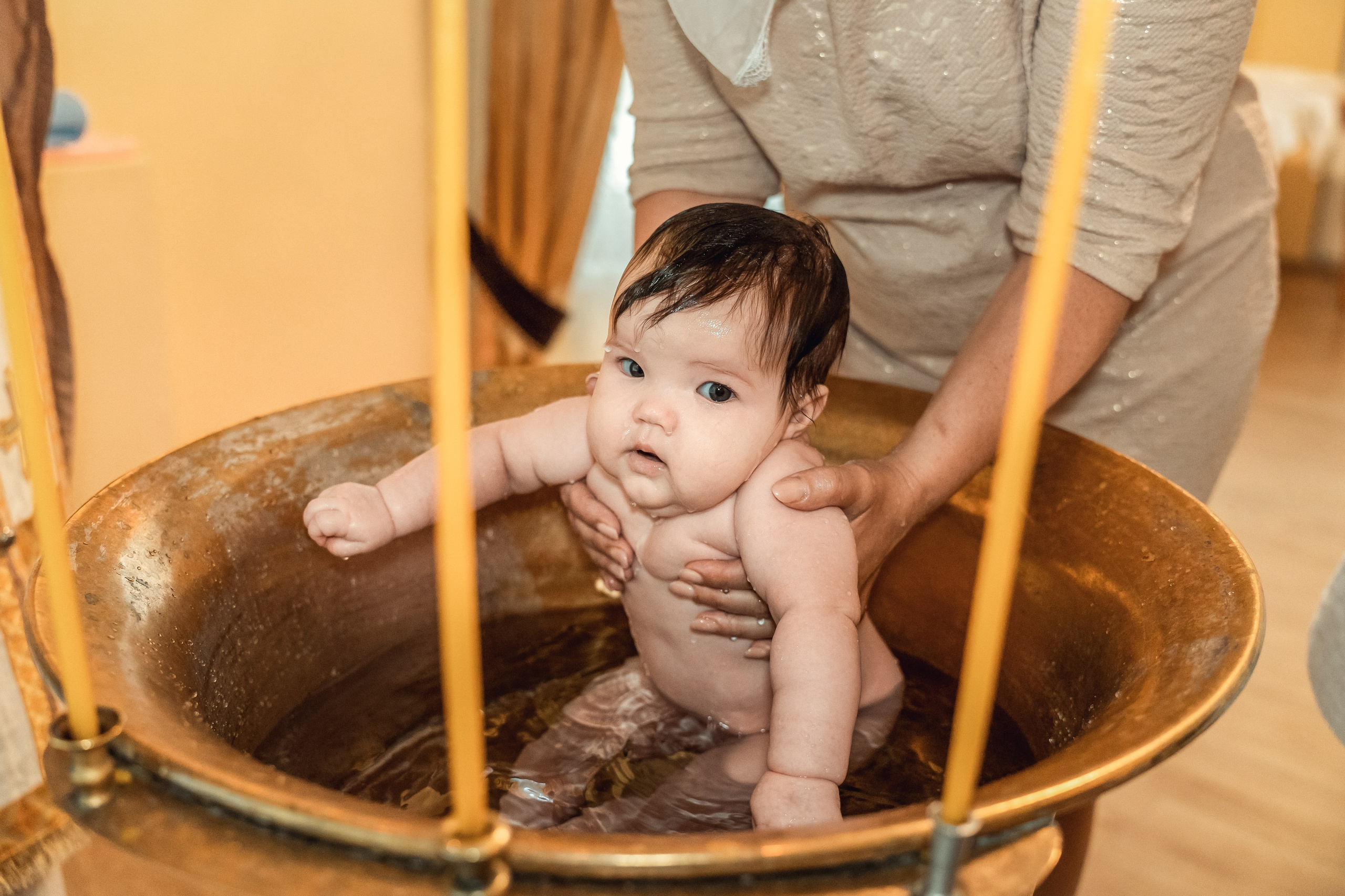 Крещение Софии в соборе Всех Святых. Фотограф на Крещение Тула и Венчание в Туле, детский и семейный фотограф