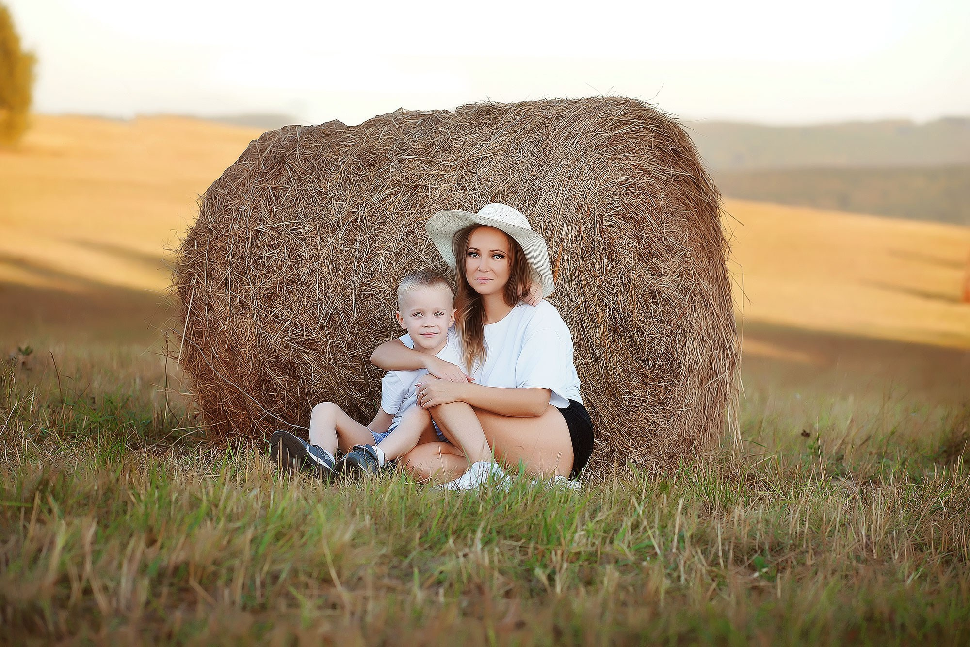 Семейная съёмка на природе. Семейный фотограф г. Новокузнецк Юлия Машникова