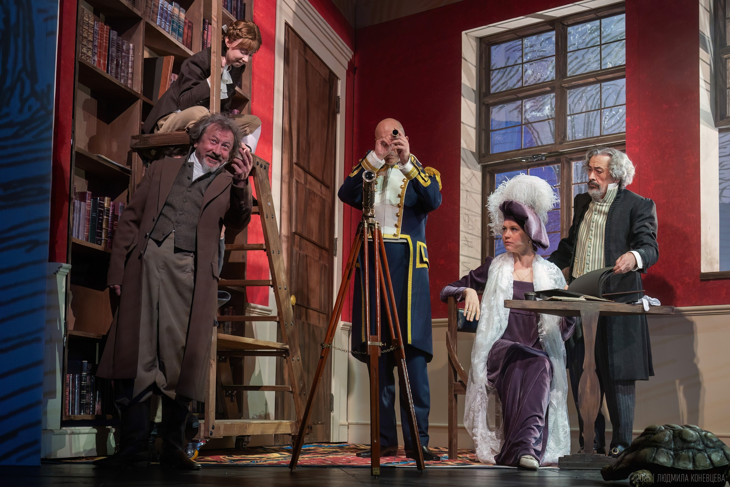 Мастерская Фоменко. Спектакль «Аркадия». Режиссер Евгений Каменькович. Театральная фотография