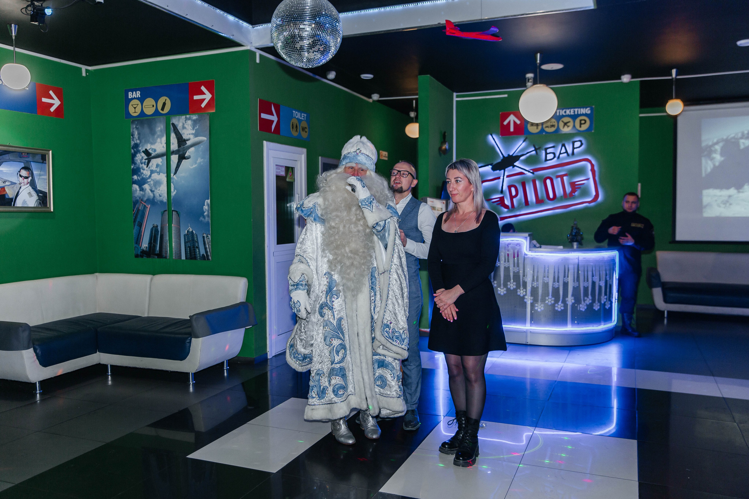 Новогодний корпоратив репортаж. Главная