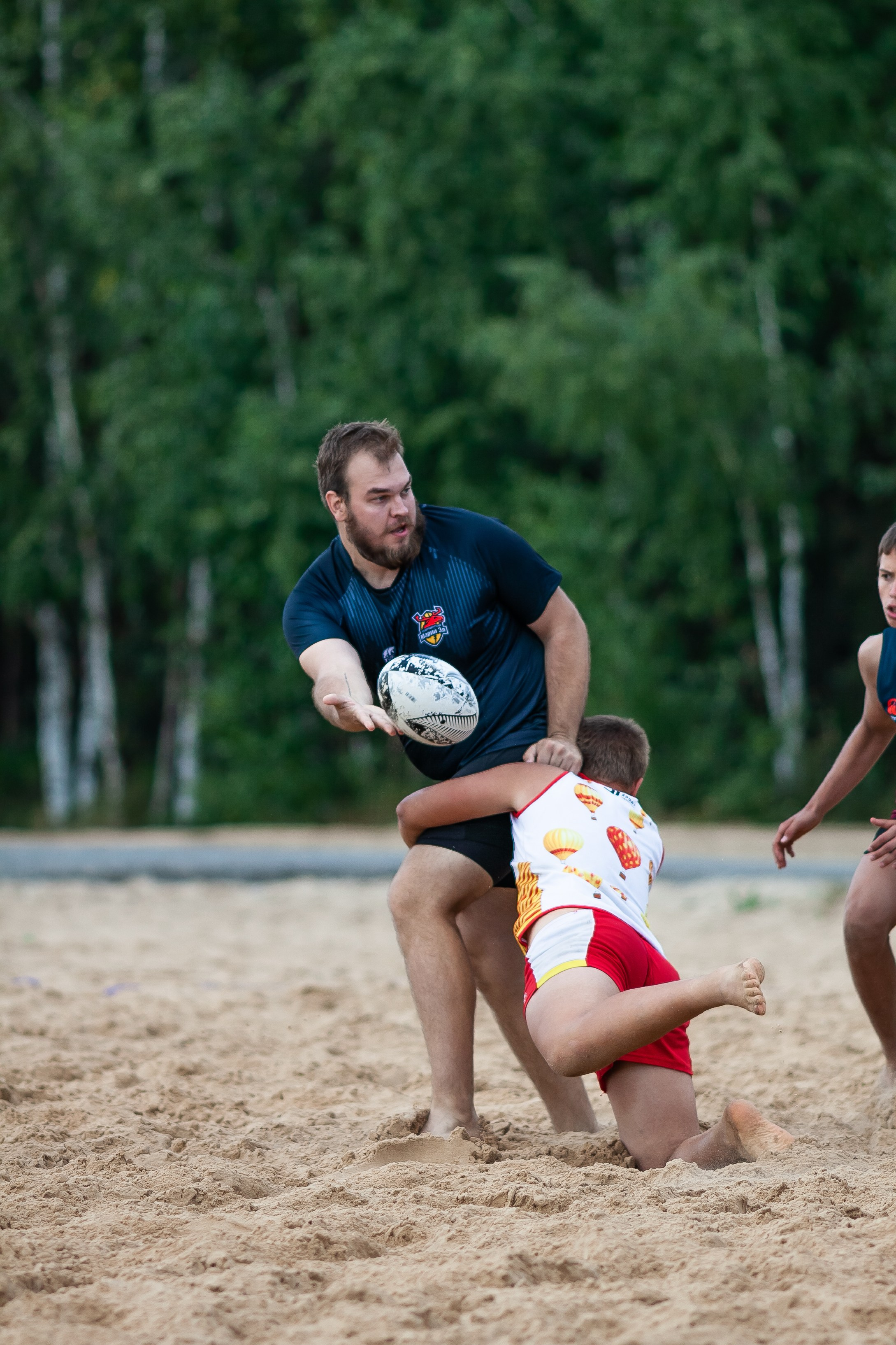 «Кубок «Молота» по пляжному Регби. Фотография