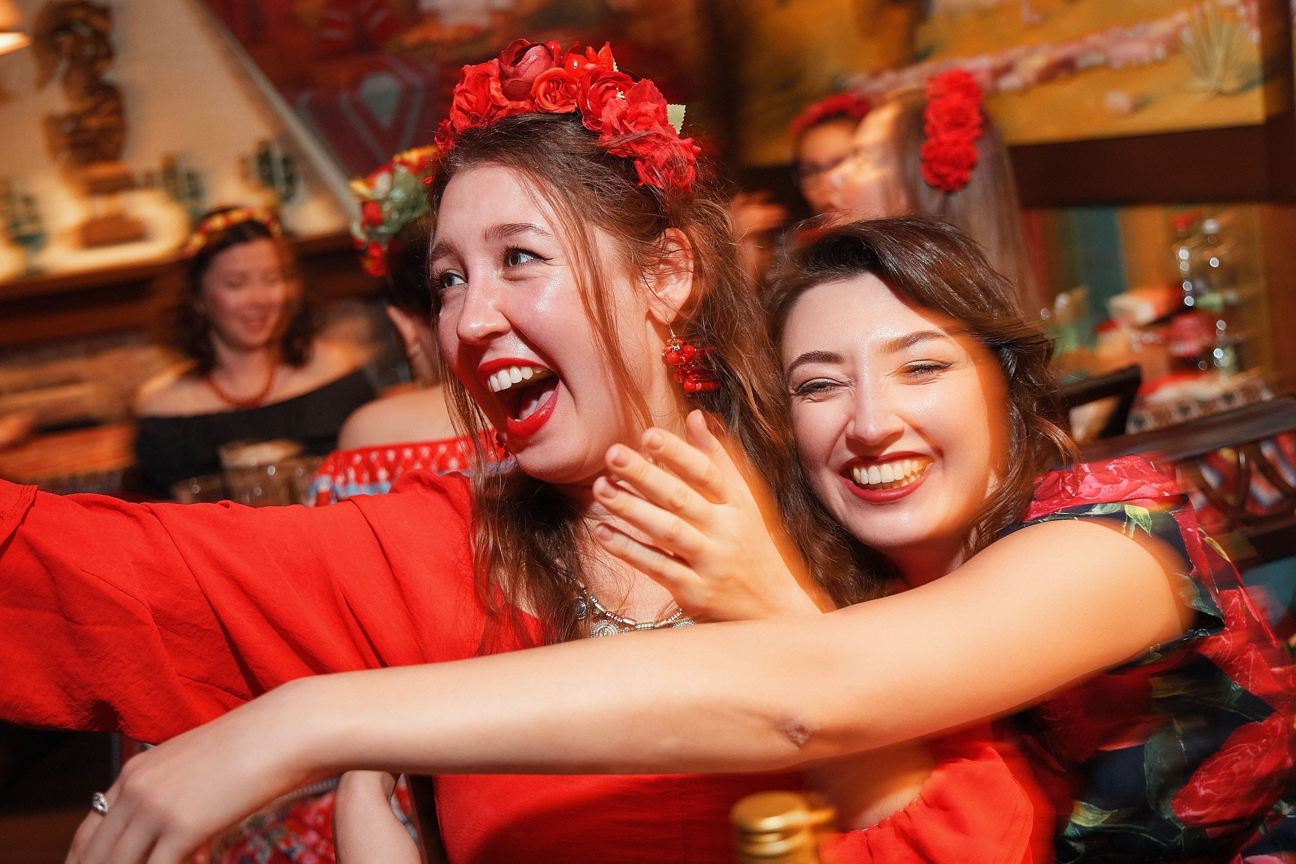 Корпоратив. В мексиканском стиле. Фотограф Валерий Сабрам