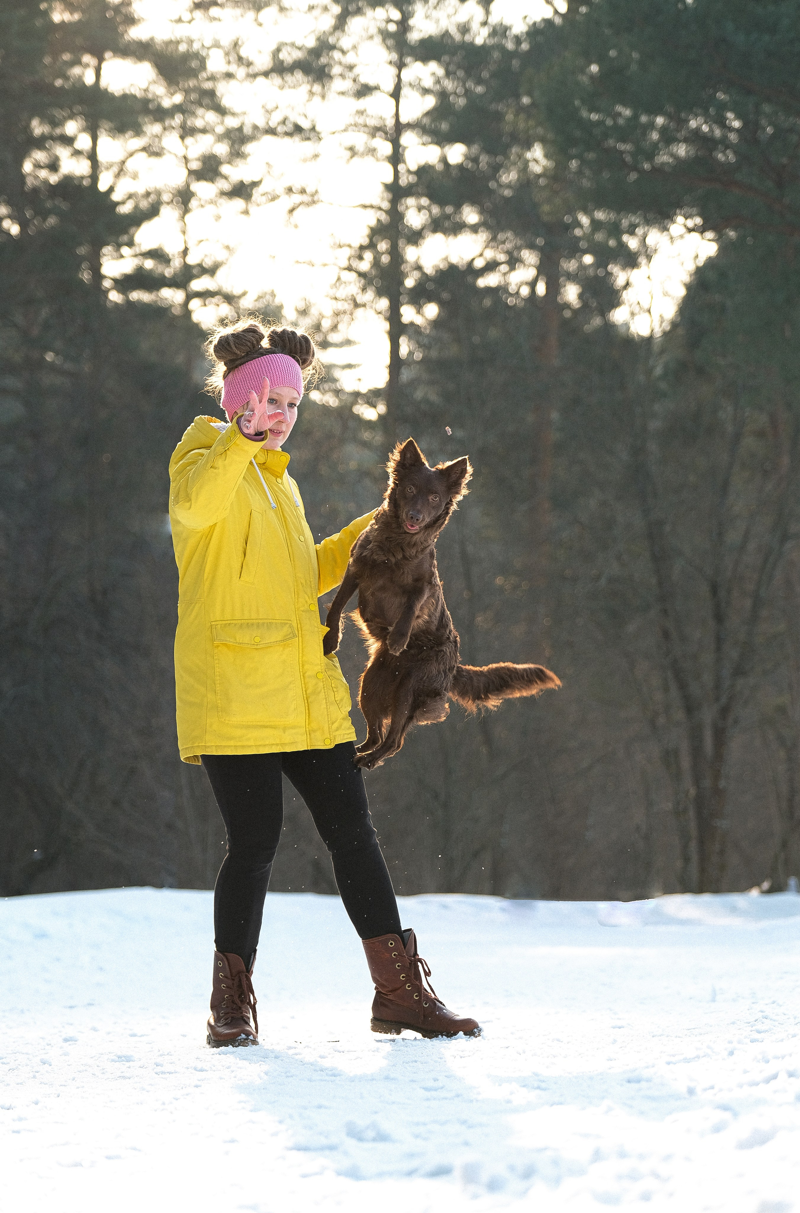 Маша и Одиссея. Фотограф и видеограф анималист Аганина Дарья
