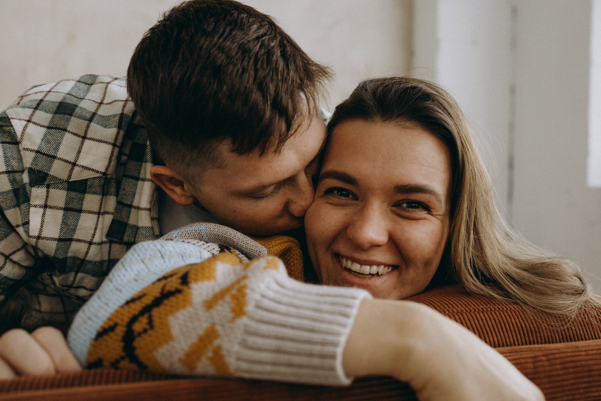 Наташа, Леня, Дима. Главная