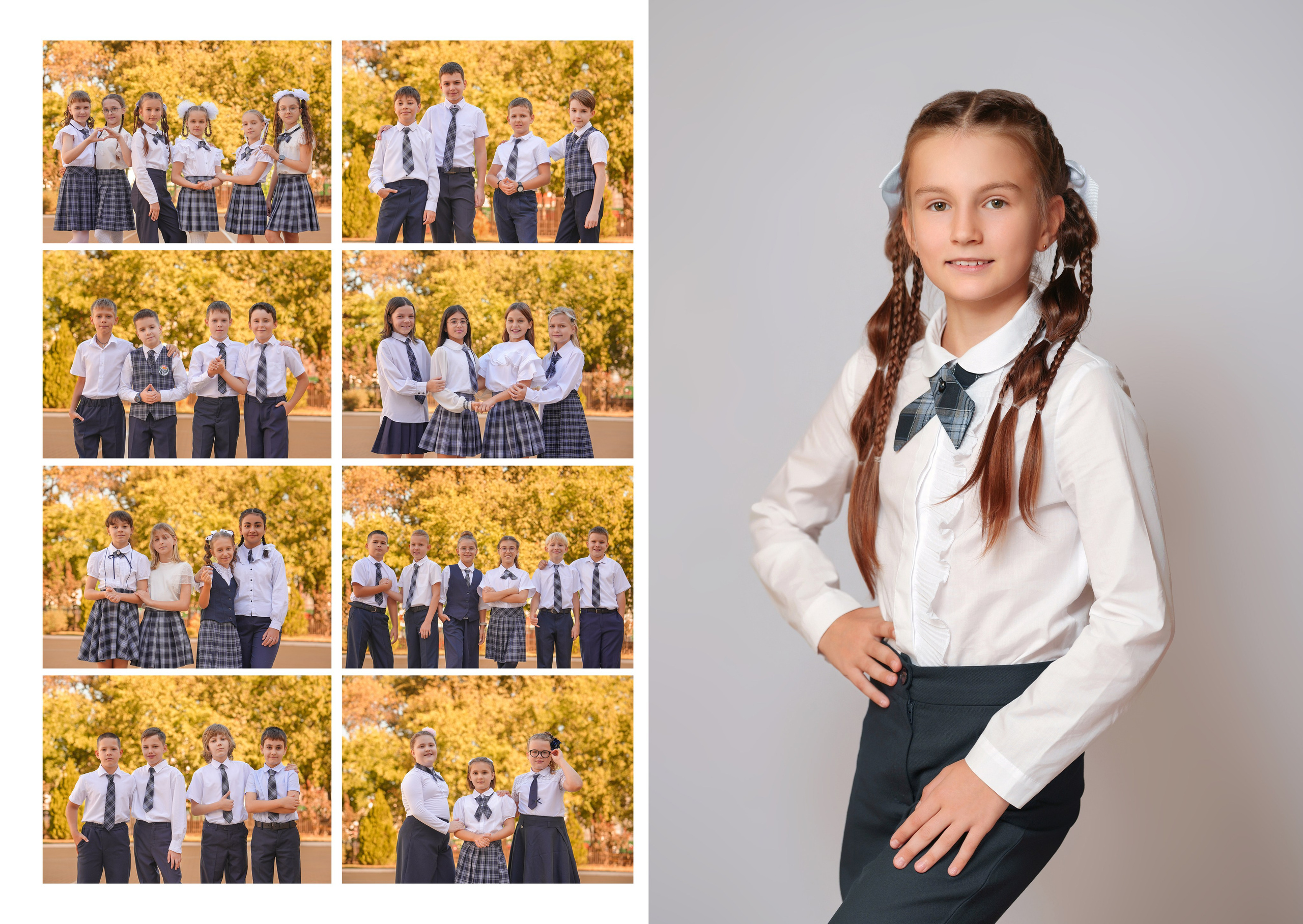 ШКОЛА МАКЕТ 104 4 Б. Красивый выпускной альбом в Краснодаре