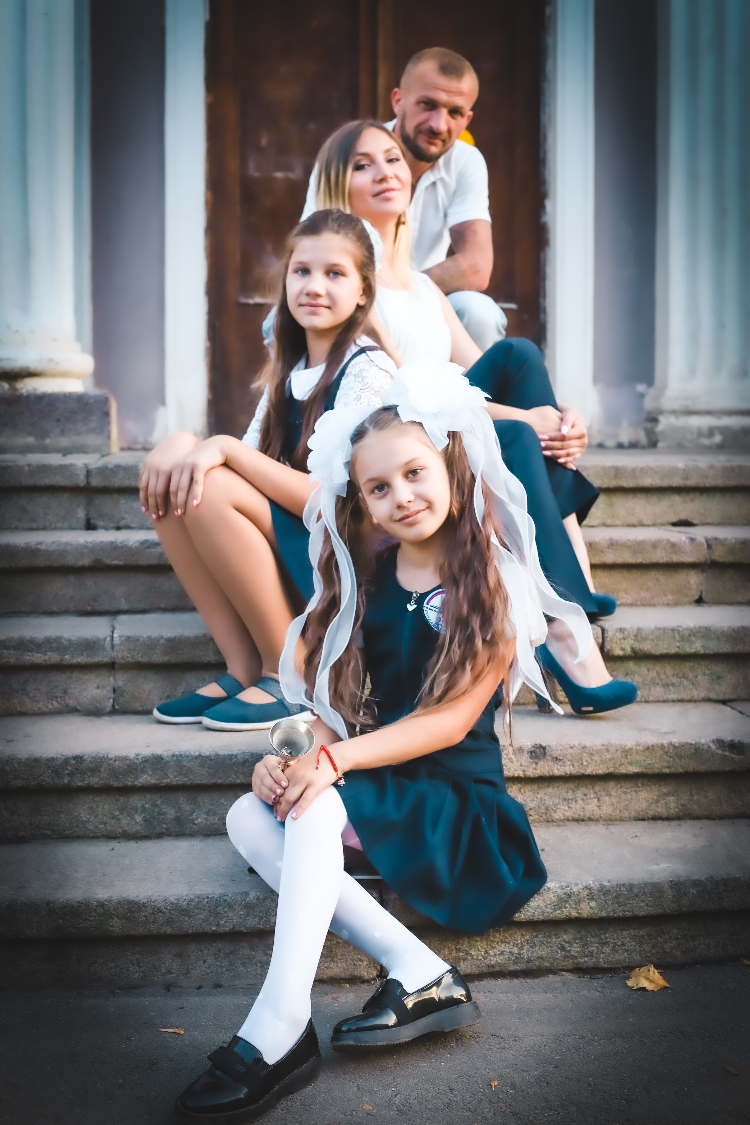 1 сентября семья Астаховых. Фотограф беременности и семейных историй Эльвира Акарибе в городе Краснодар!