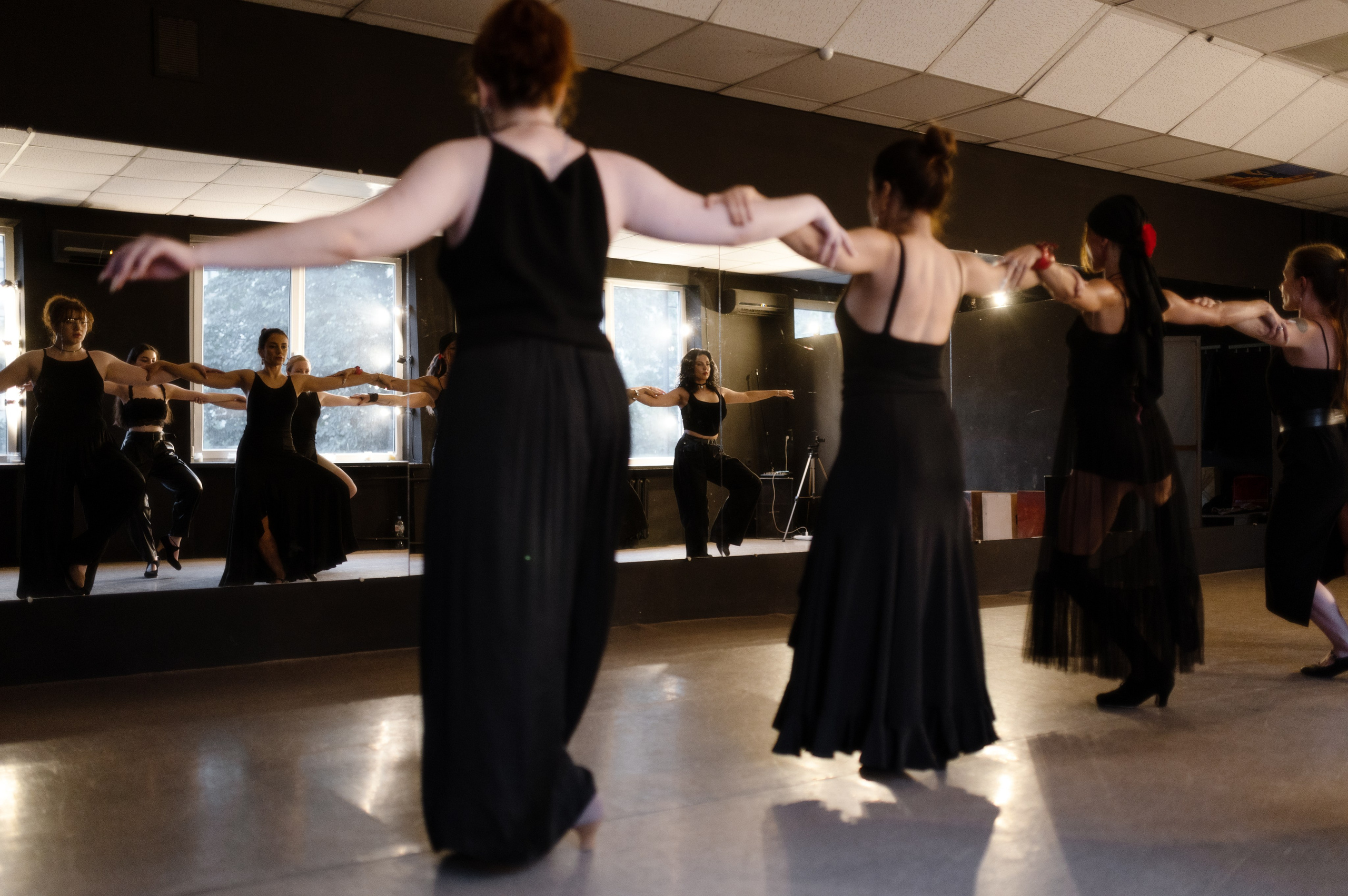 Фламенко. Школа танцев. Профессиональная фотосессия в Краснодаре | Фотограф Денис Труфанов