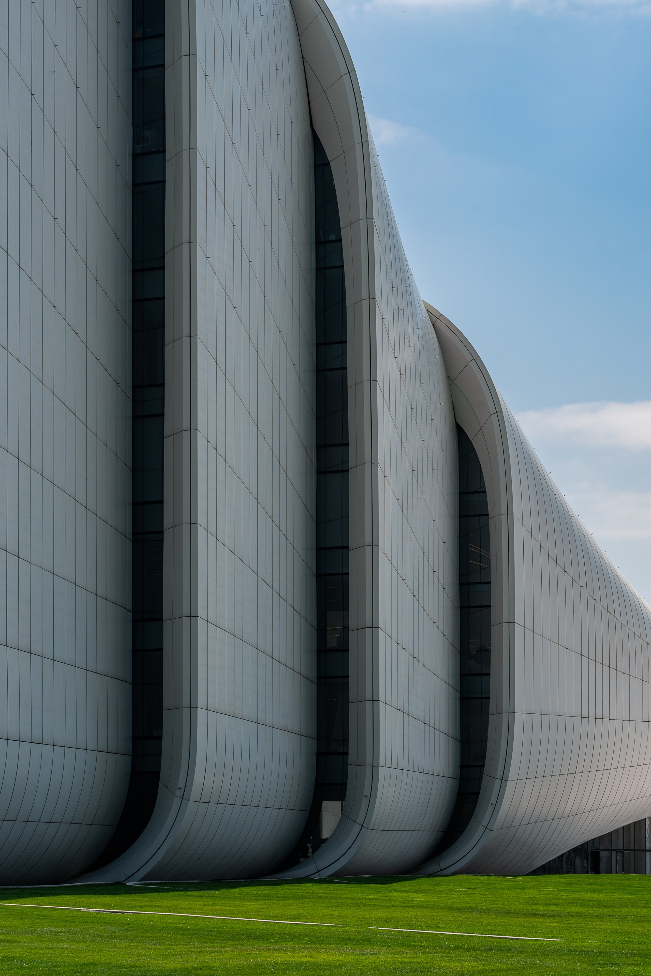 Heydar Aliyev Center | Baku. Архитектурный фотограф Кирилл Цыбенко. Работаю в Москве, по всей России и Миру