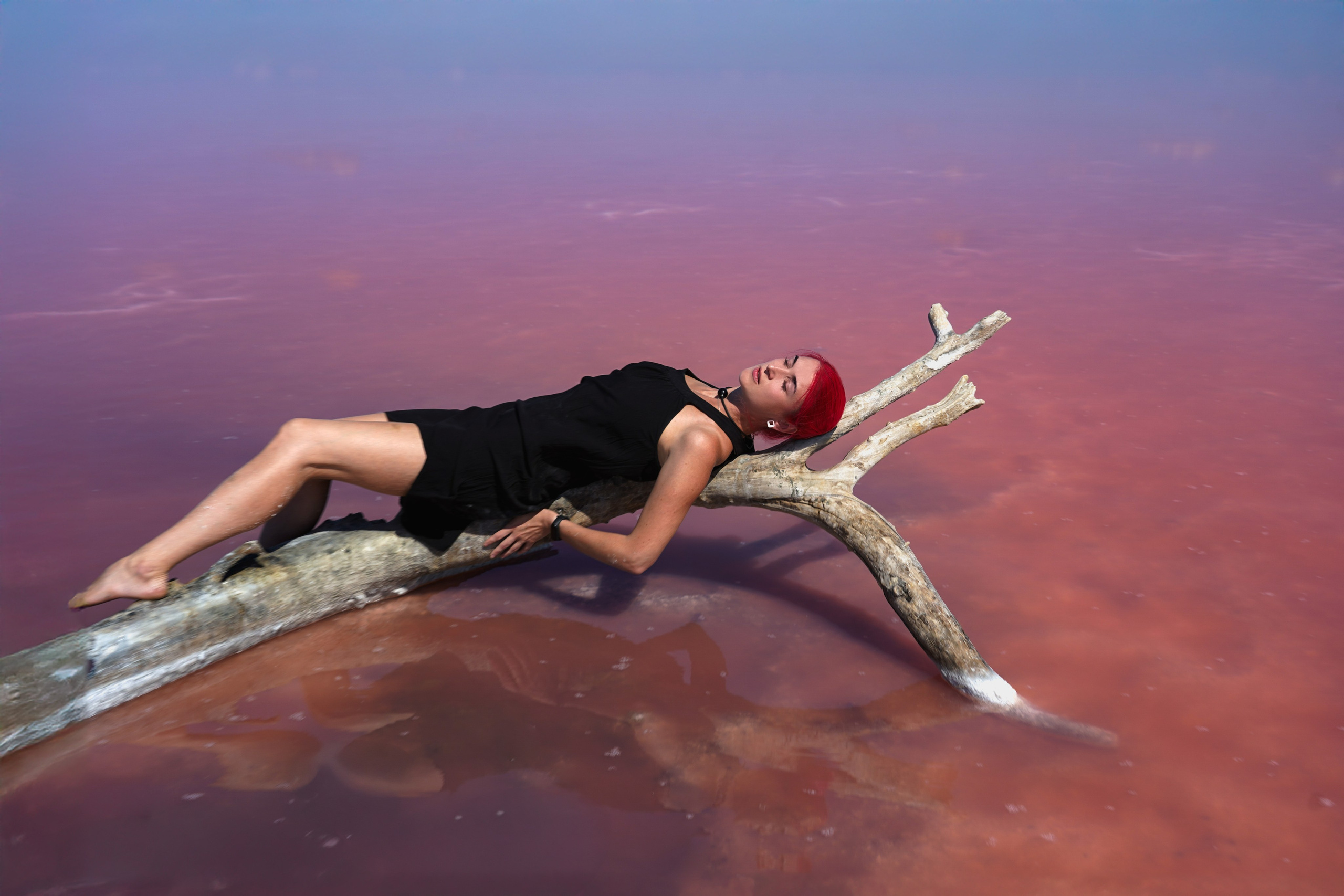 Розовая соль. AI художник и фотограф Ольга Косина