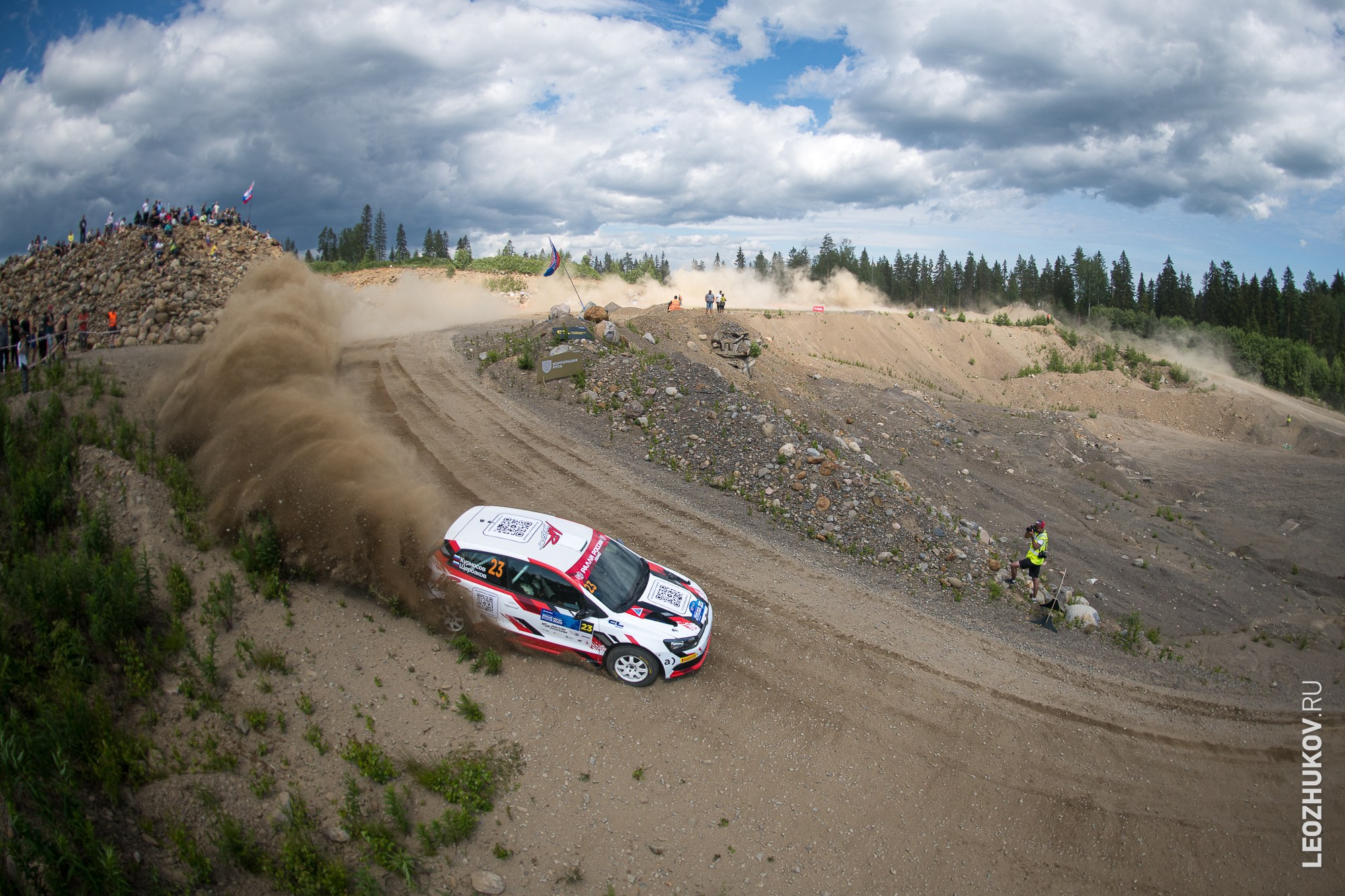 White nights rally 2025. Sports photographer Leonid Zhukov