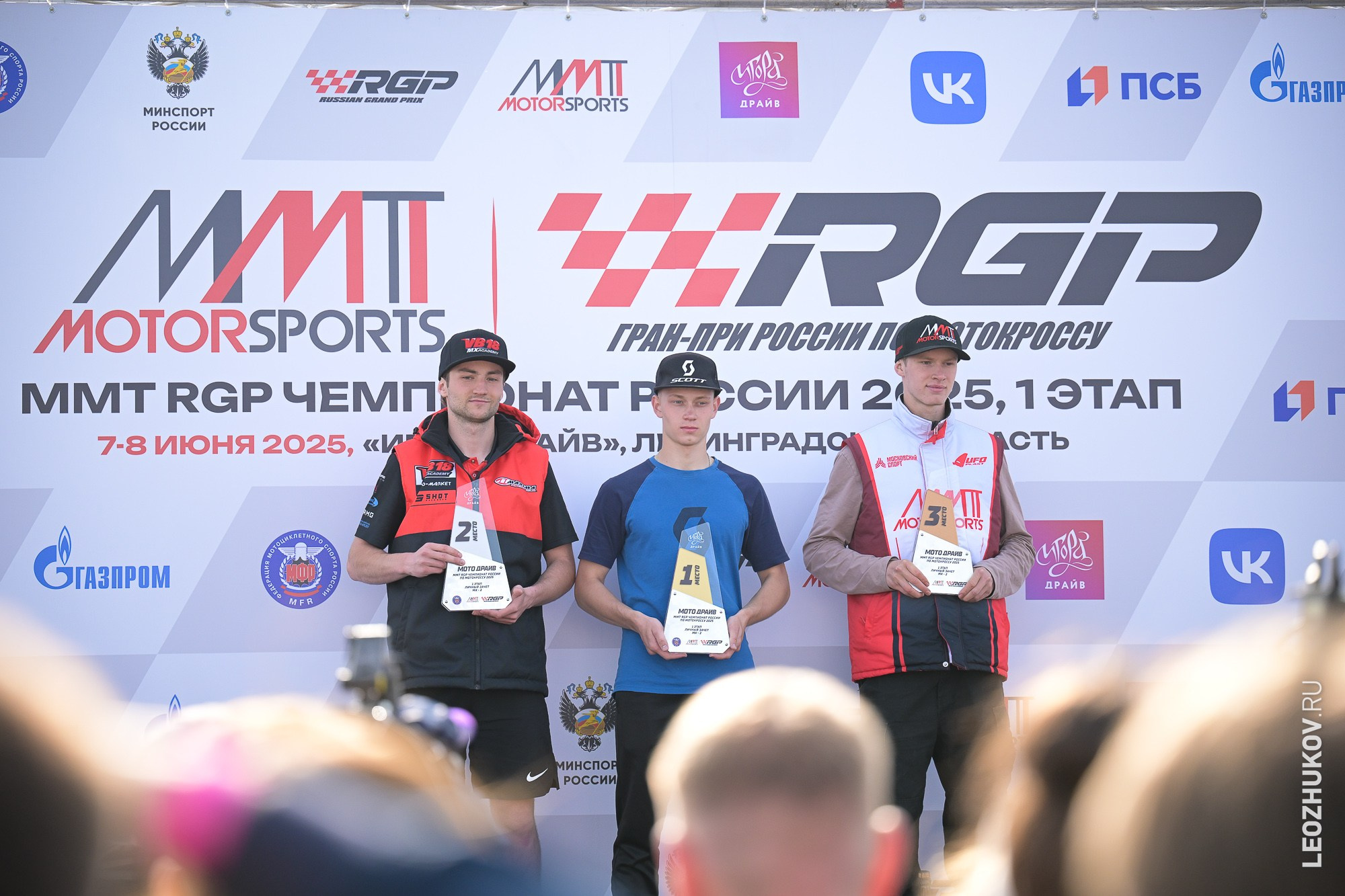 1 round of ММТ RGP russian motocross championships. Sports photographer Leonid Zhukov