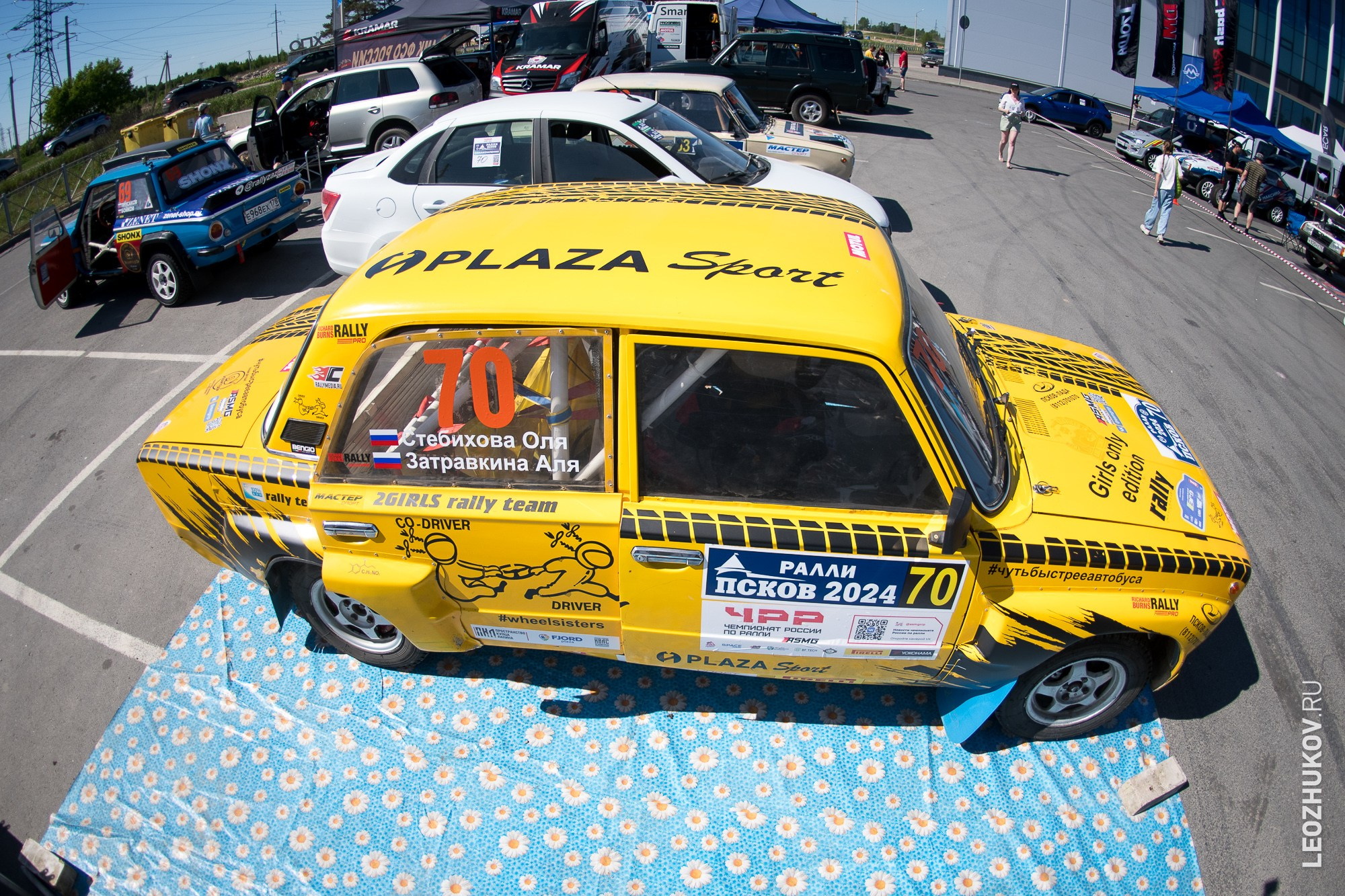 Rally Pskov 2024. Sports photographer Leonid Zhukov