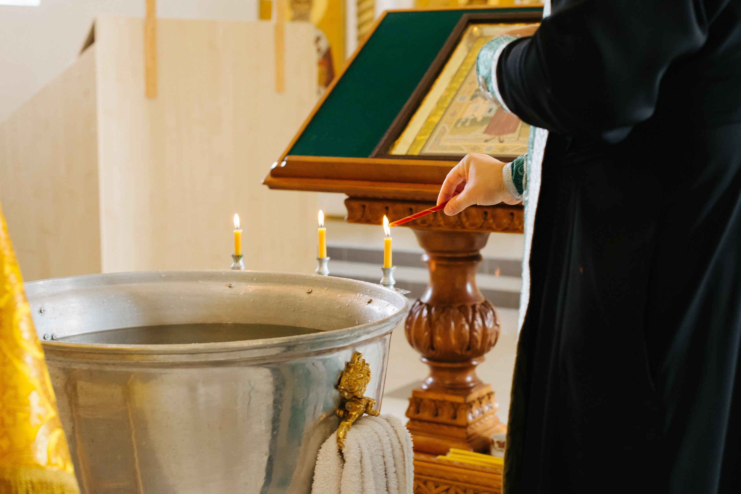 Крещение. Фотограф ВИКА МЕДУЗА