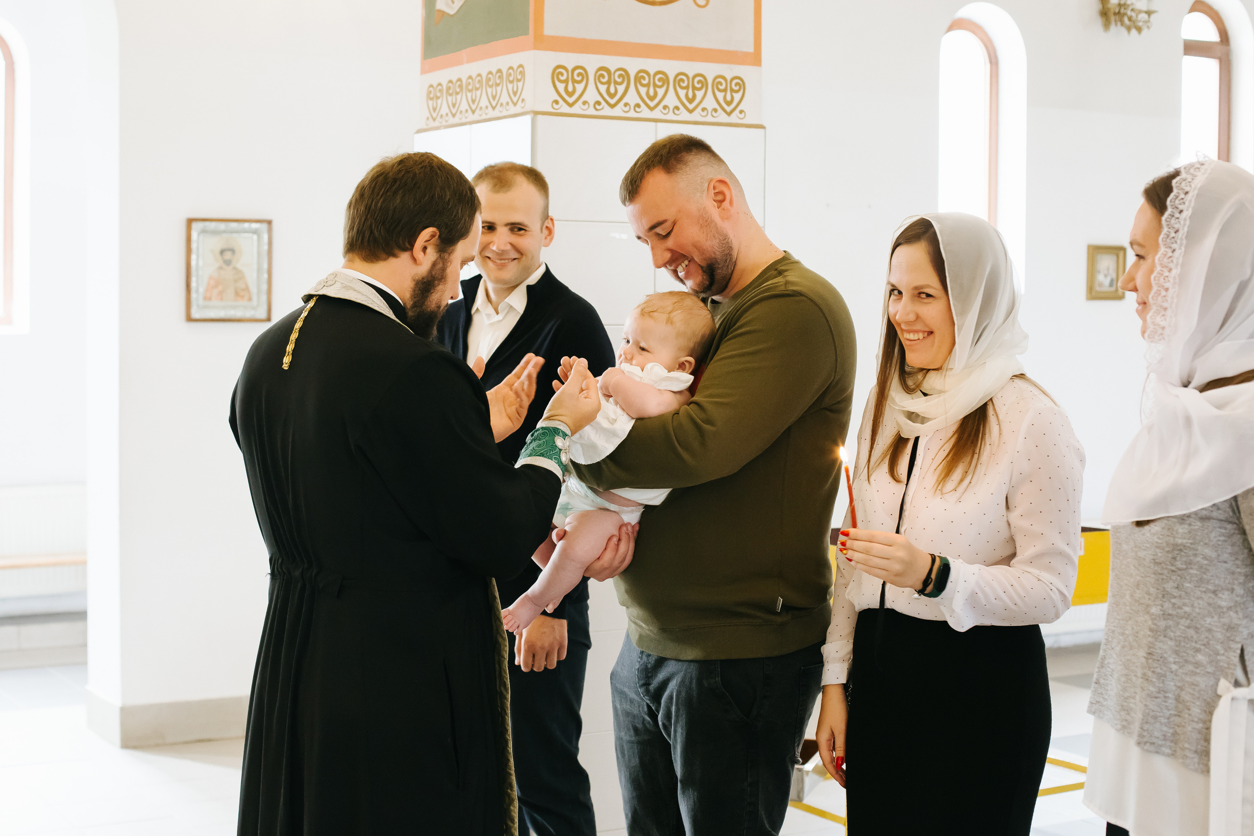 Крещение. Фотограф ВИКА МЕДУЗА