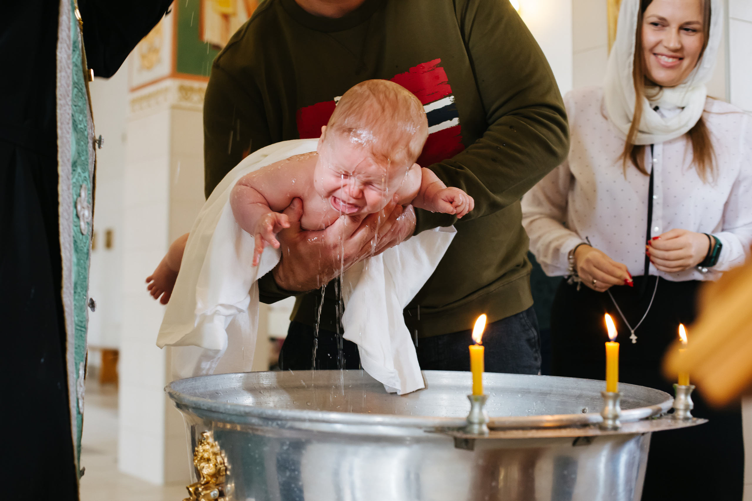 Крещение. Фотограф ВИКА МЕДУЗА