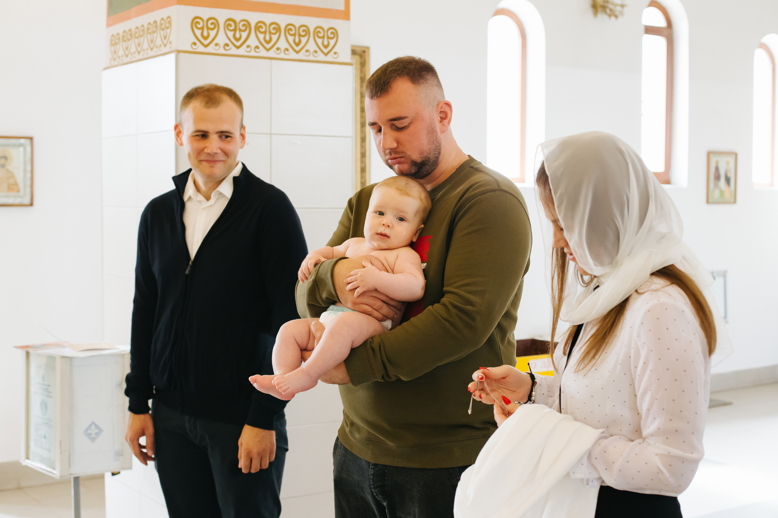 Крещение. Фотограф ВИКА МЕДУЗА