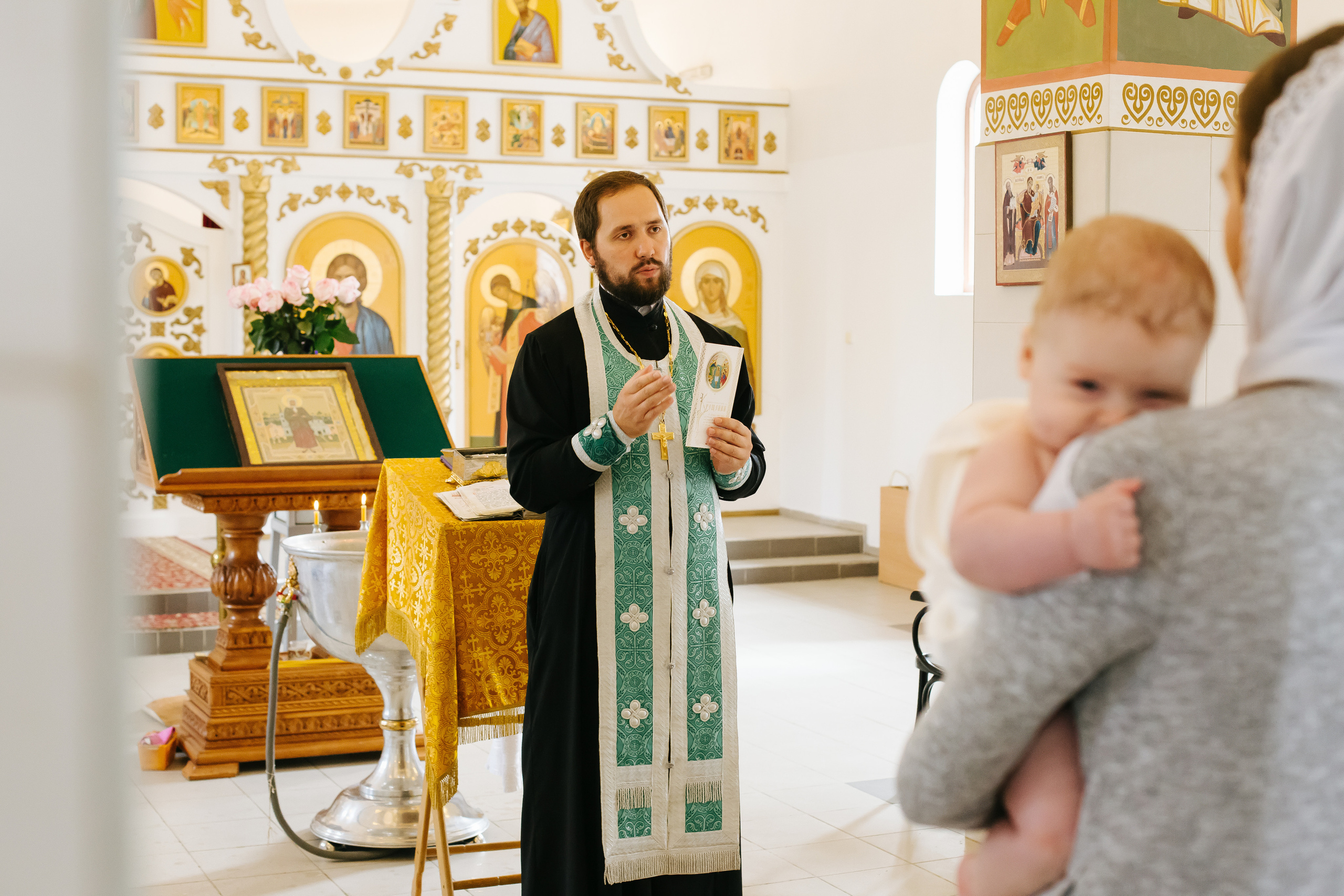 Крещение. Фотограф ВИКА МЕДУЗА