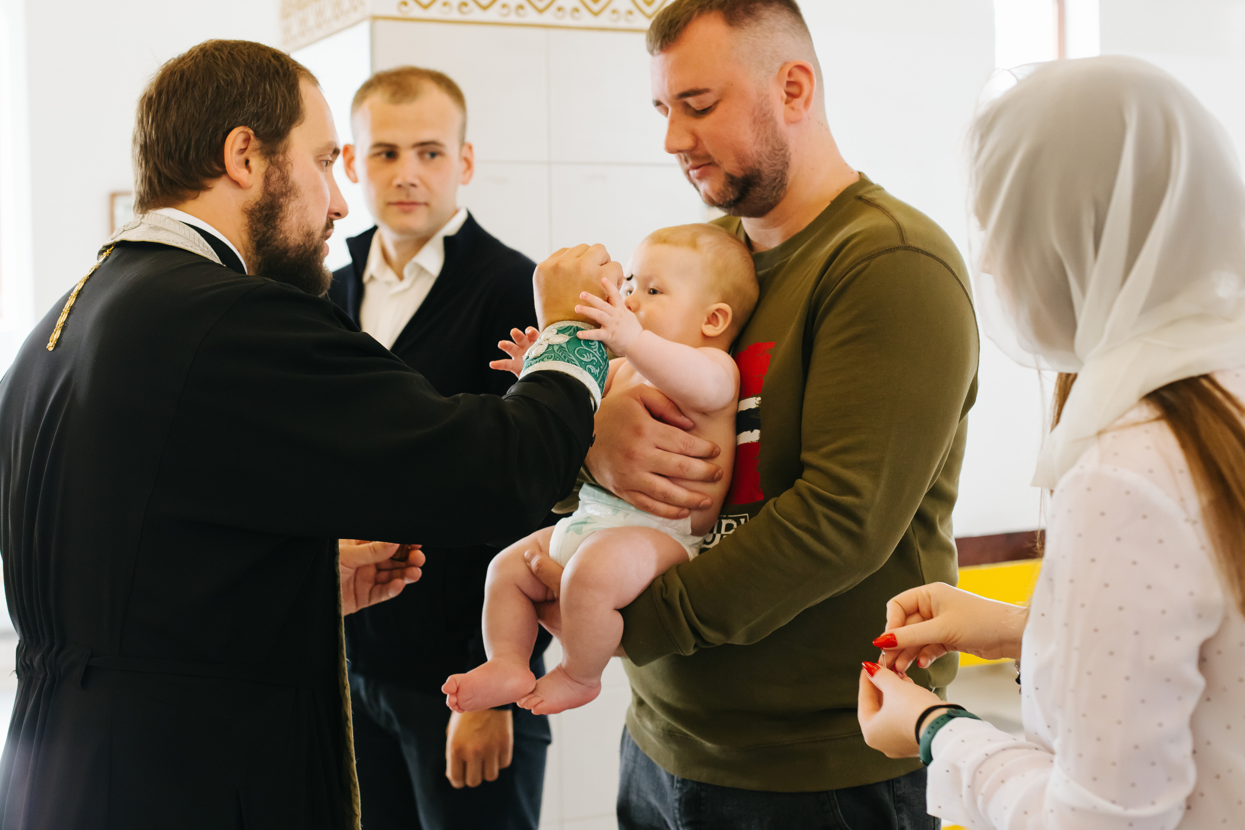 Крещение. Фотограф ВИКА МЕДУЗА