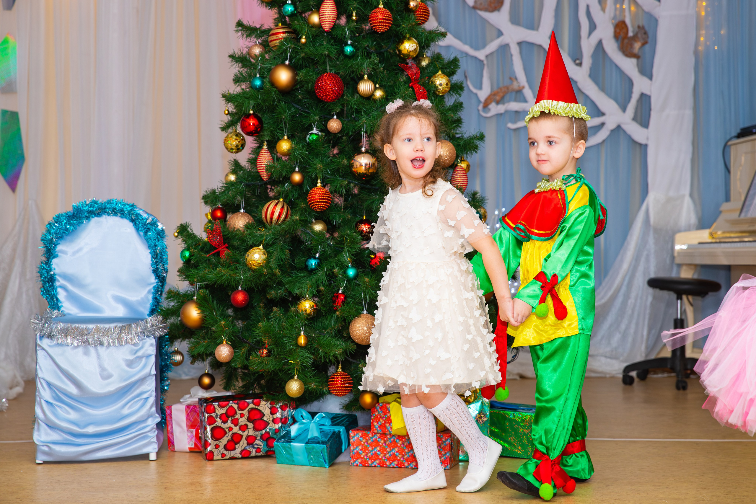 Новогодний утренник детский садик № 21. Фотограф Александр Поздняков  Новосибирск