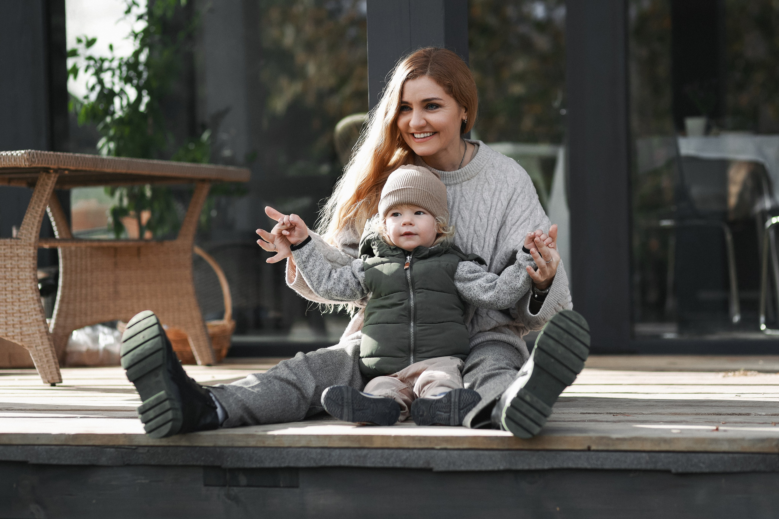 Семейная фотосессия на даче. Портретный и семейный фотограф в Москве Мария Рослякова