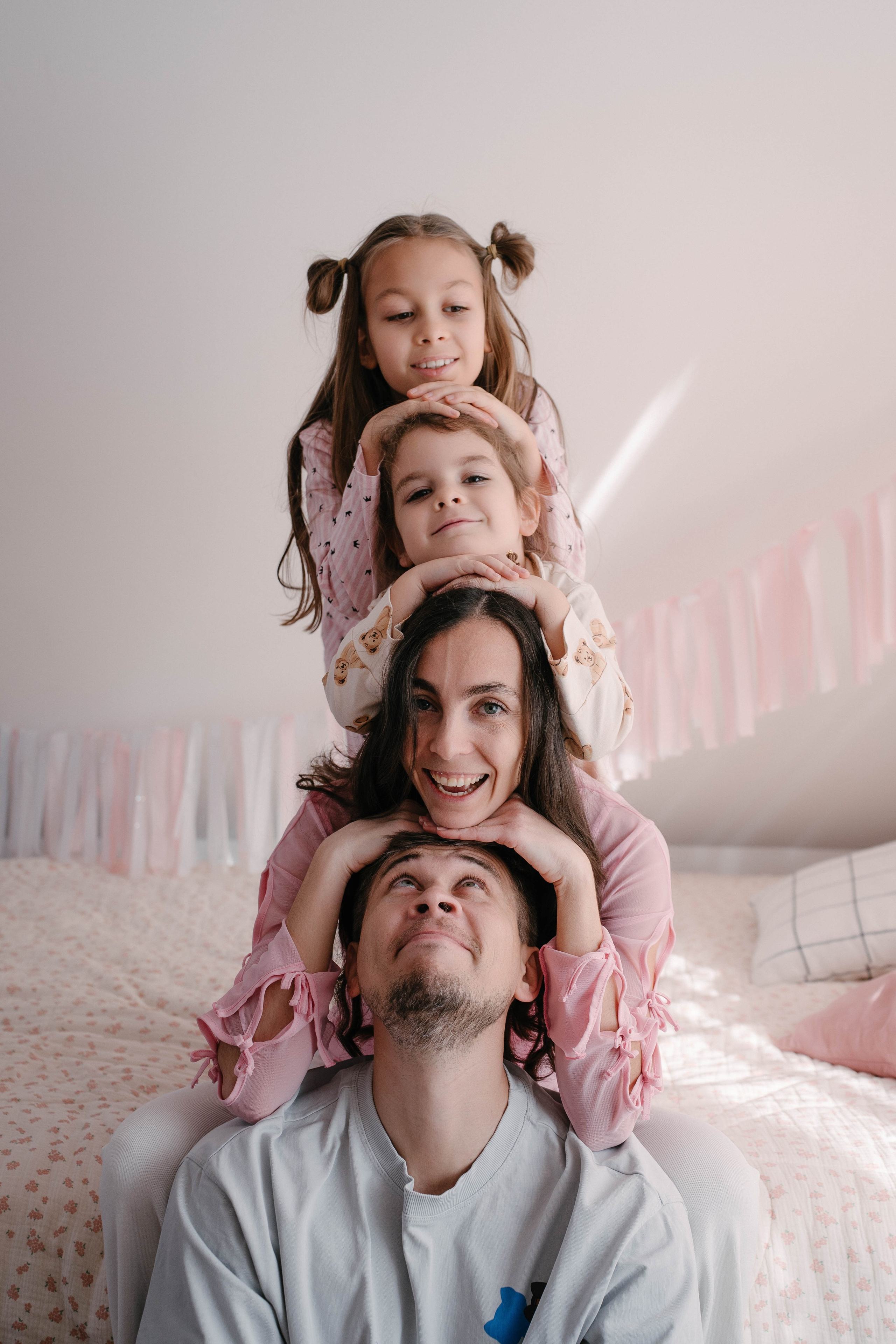 Пижамная вечеринка Варе 9 лет. Свадебный и семейный фотограф в Воронеже Анастасия Бойко