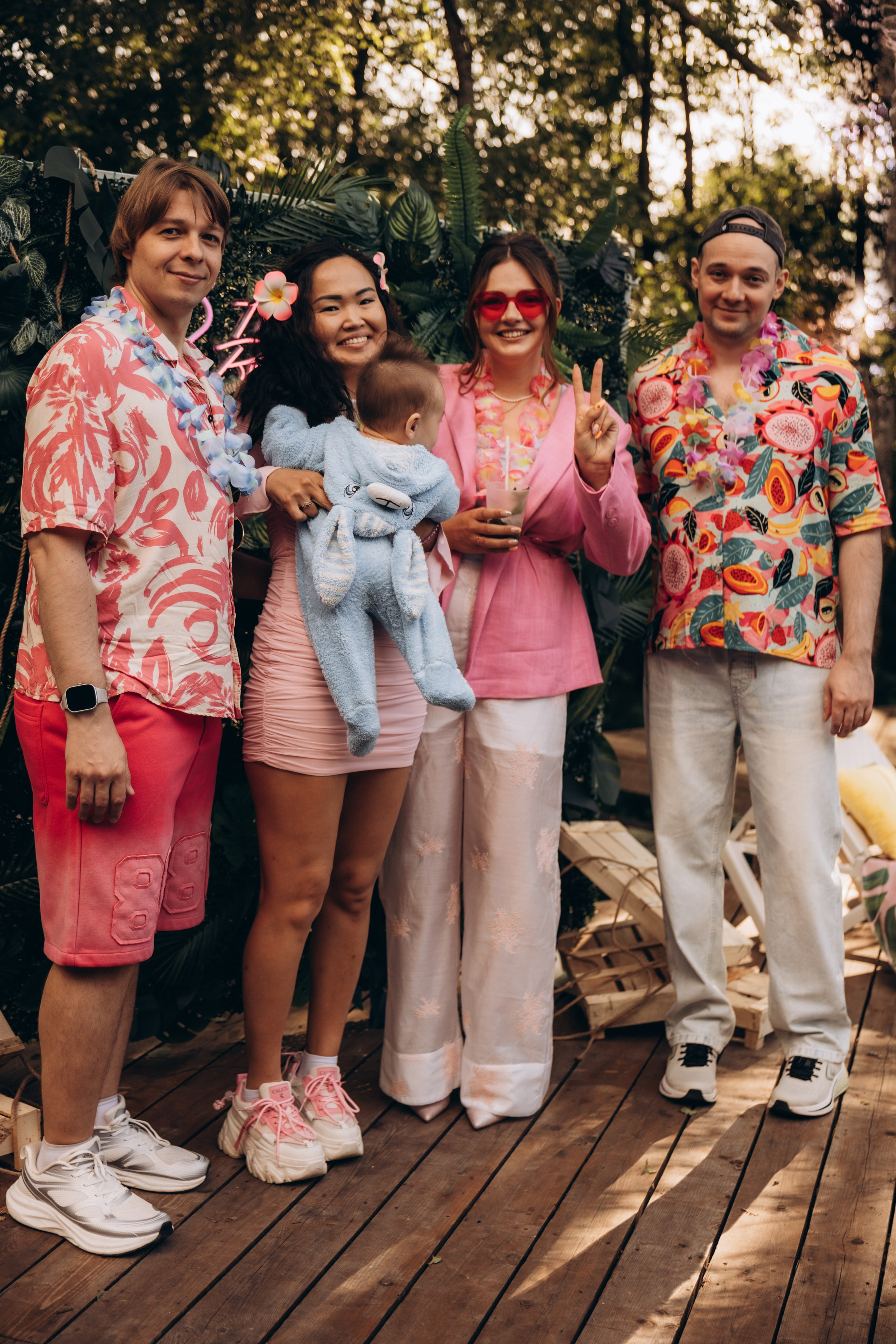Tropical Party. Семейный фотограф в Апрелевке и Москве Валентина Шурпина