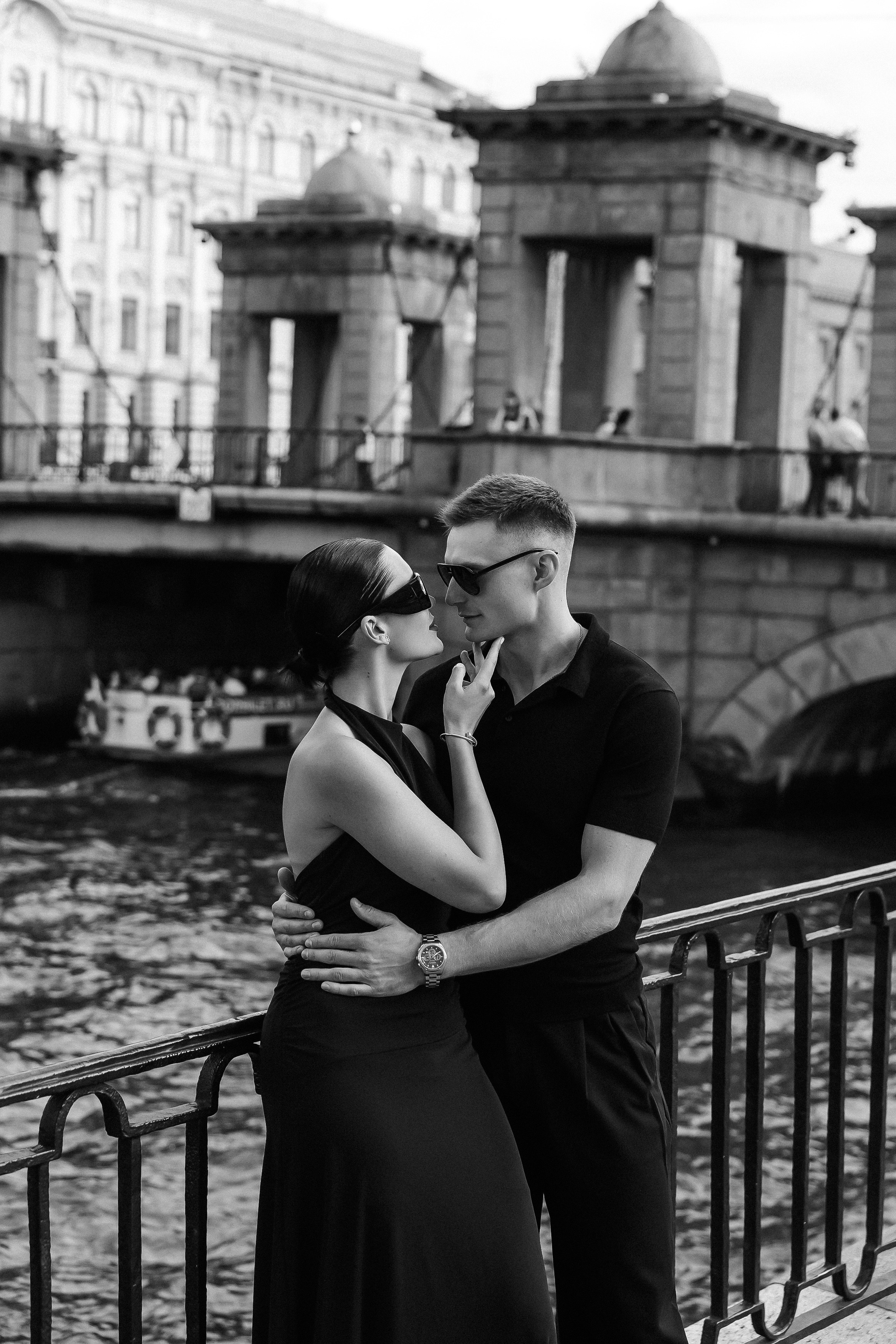 Ксюша и Степа у Ломоносовского моста ♥. Фотограф Санкт-Петербург. Аврамова Анастасия