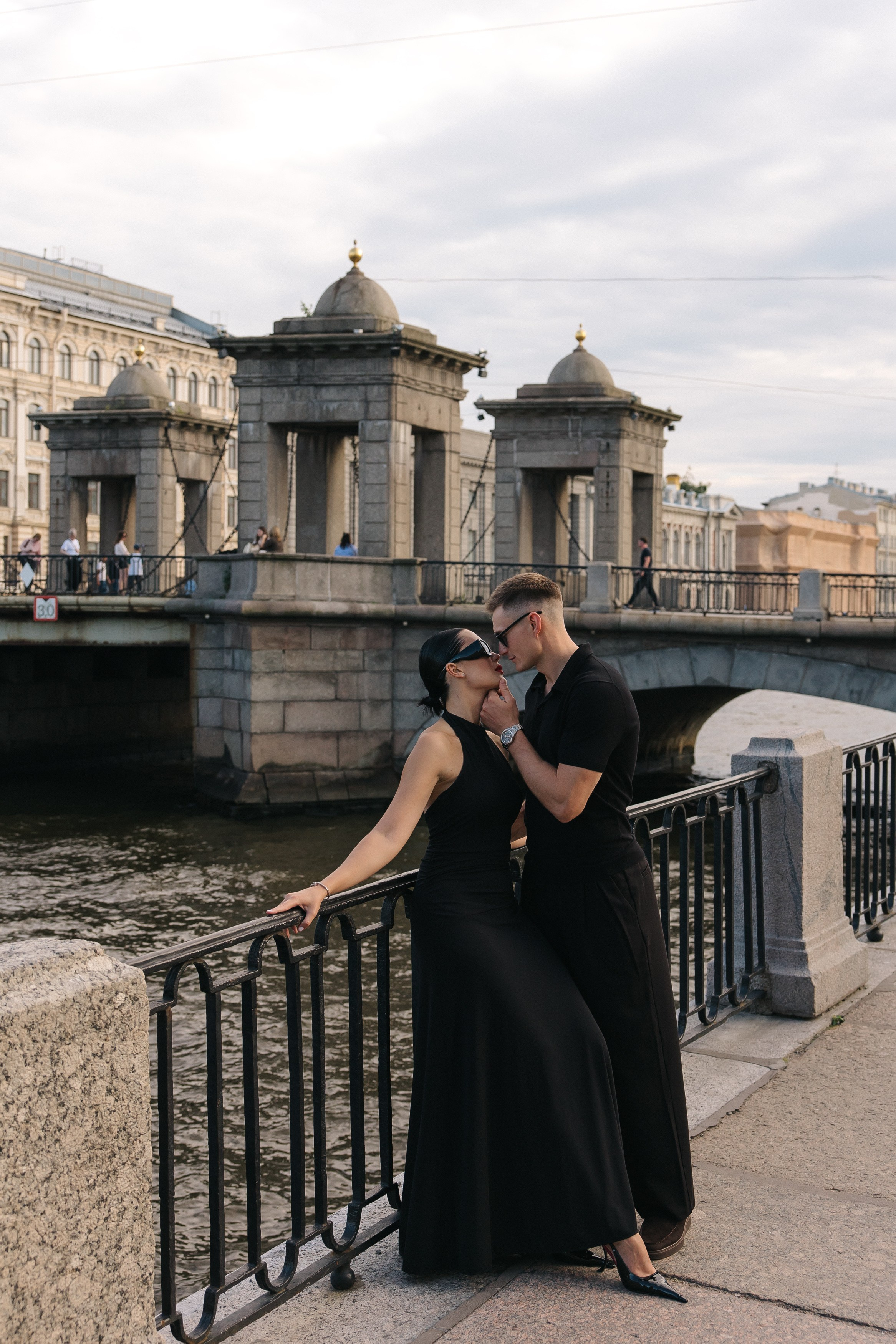 Ксюша и Степа у Ломоносовского моста ♥. Фотограф Санкт-Петербург. Аврамова Анастасия