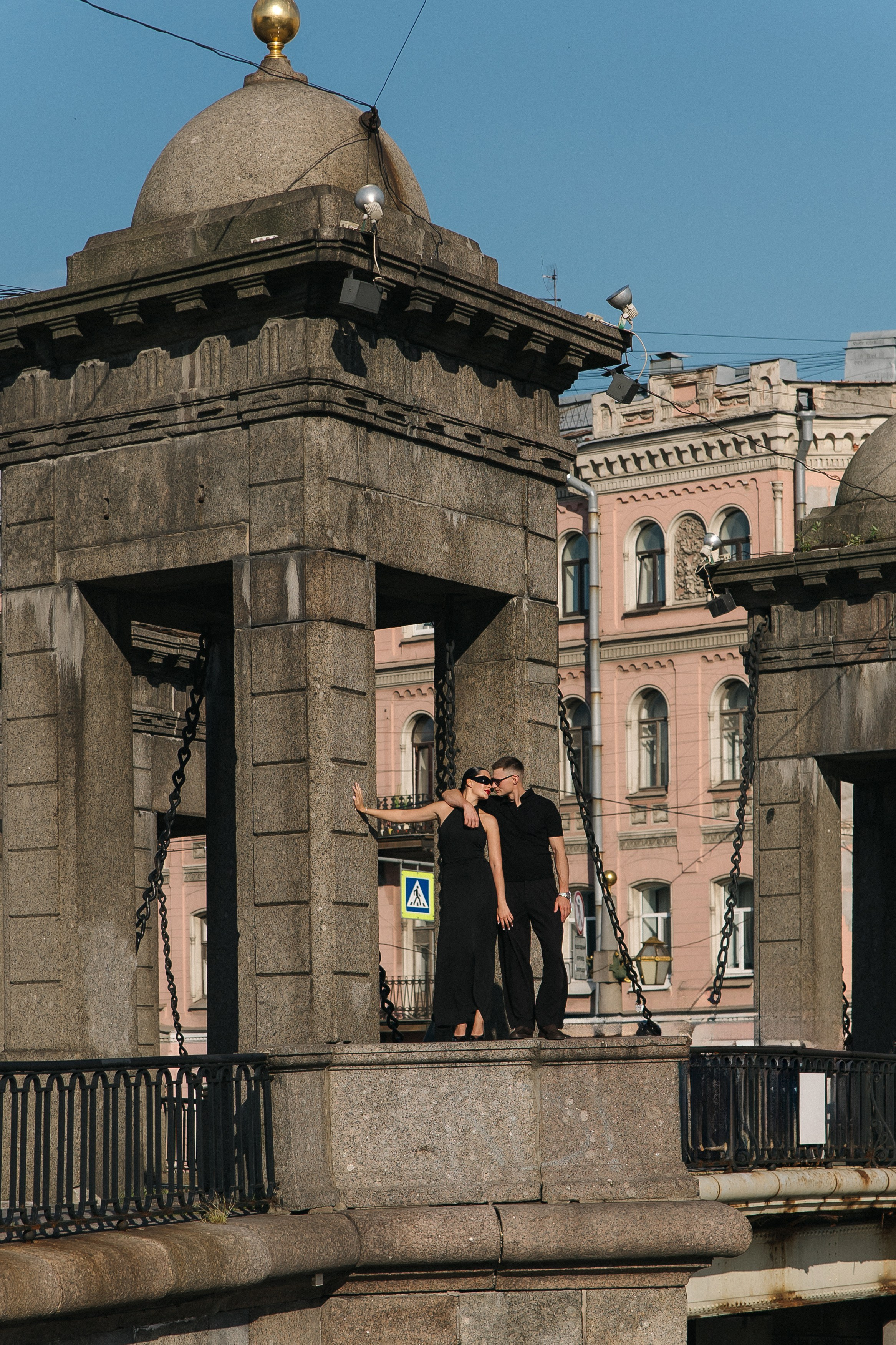 Ксюша и&nbsp;Степа у&nbsp;Ломоносовского моста ♥