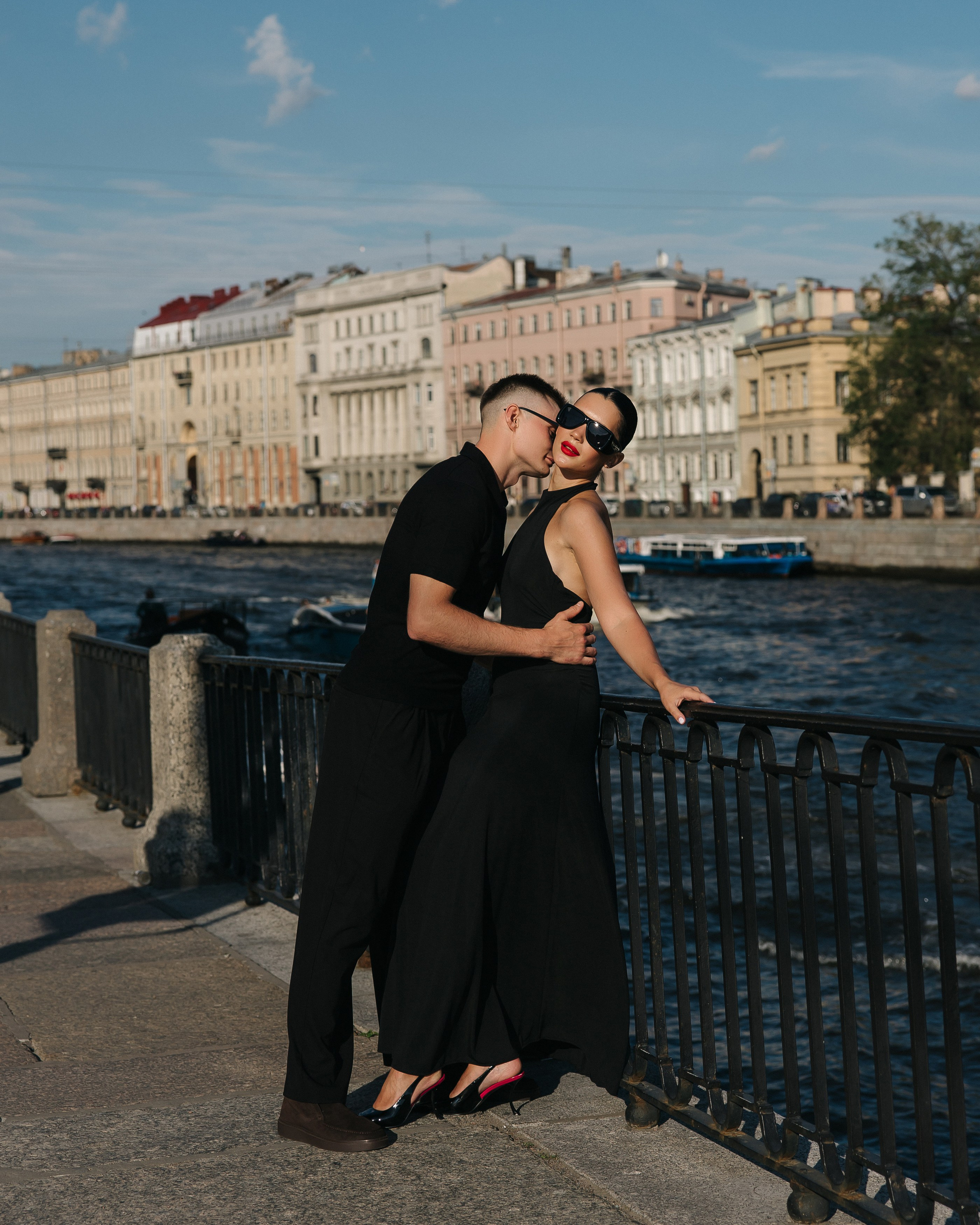 Ксюша и Степа у Ломоносовского моста ♥. Фотограф Санкт-Петербург. Аврамова Анастасия