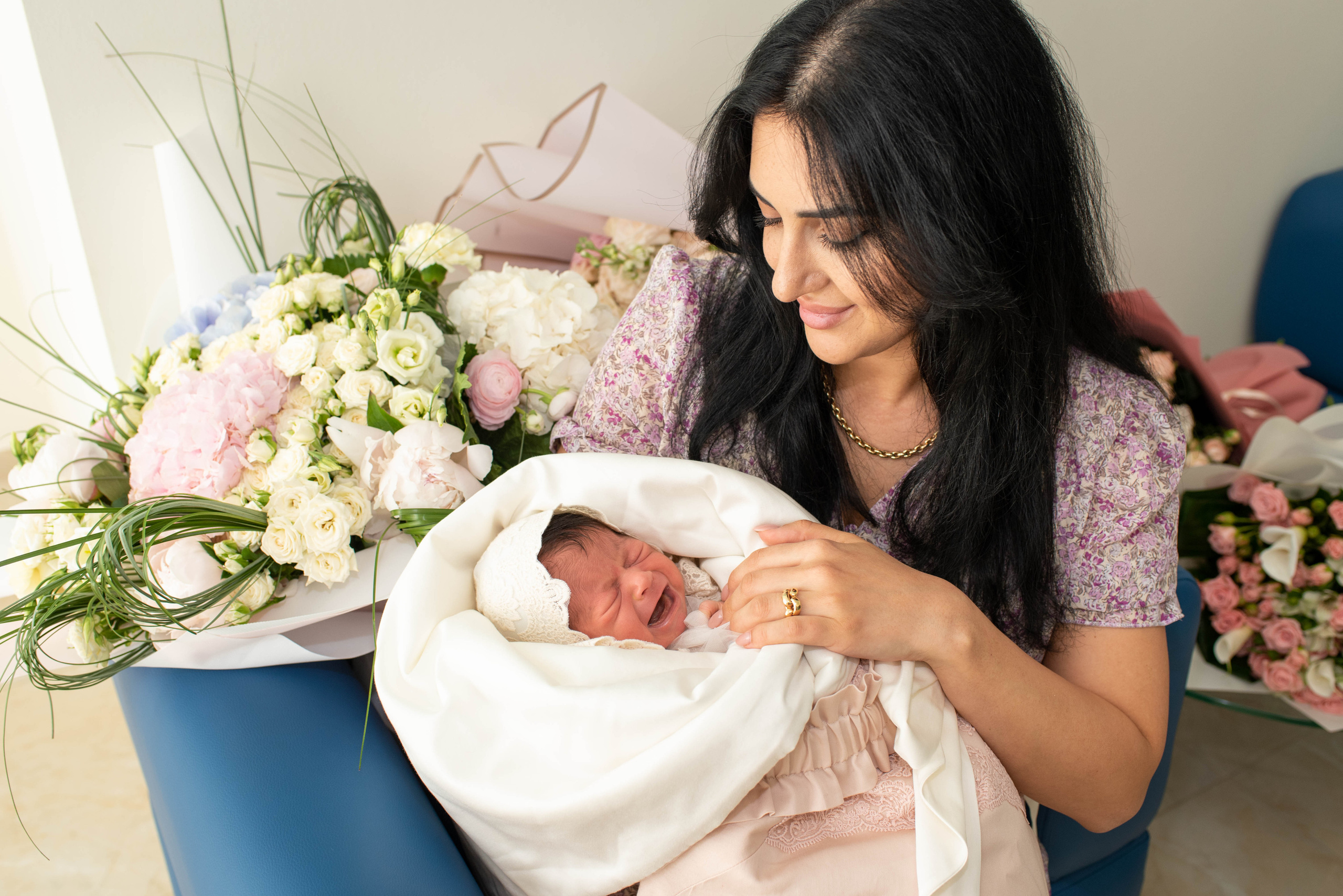 Выписка из роддома. Фотограф на Крещение и Венчание в Туле, детский и семейный фотограф