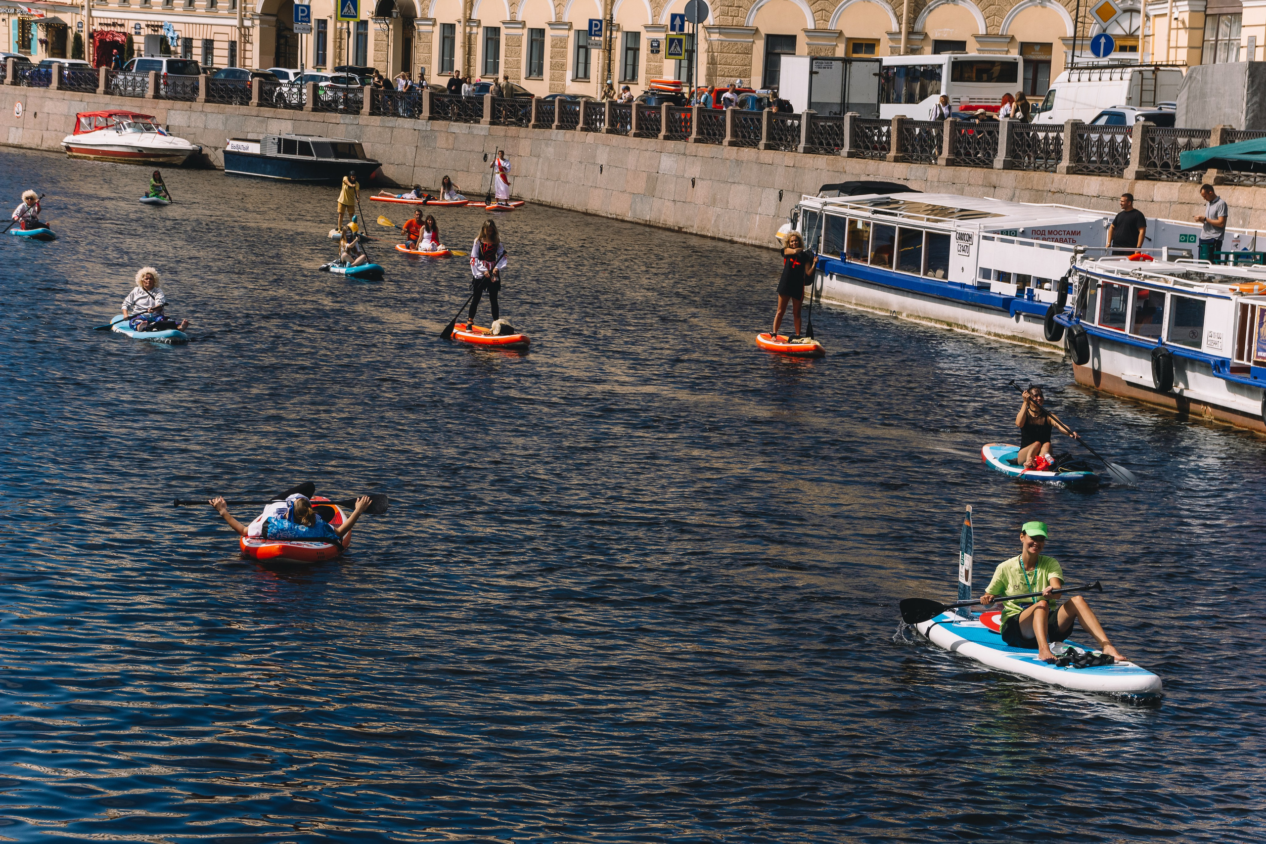 Фонтанка SUP 2 августа 2025 года. Семейный, Детский, Репортажный фотограф в Санкт-Петербурге Погодина Лю