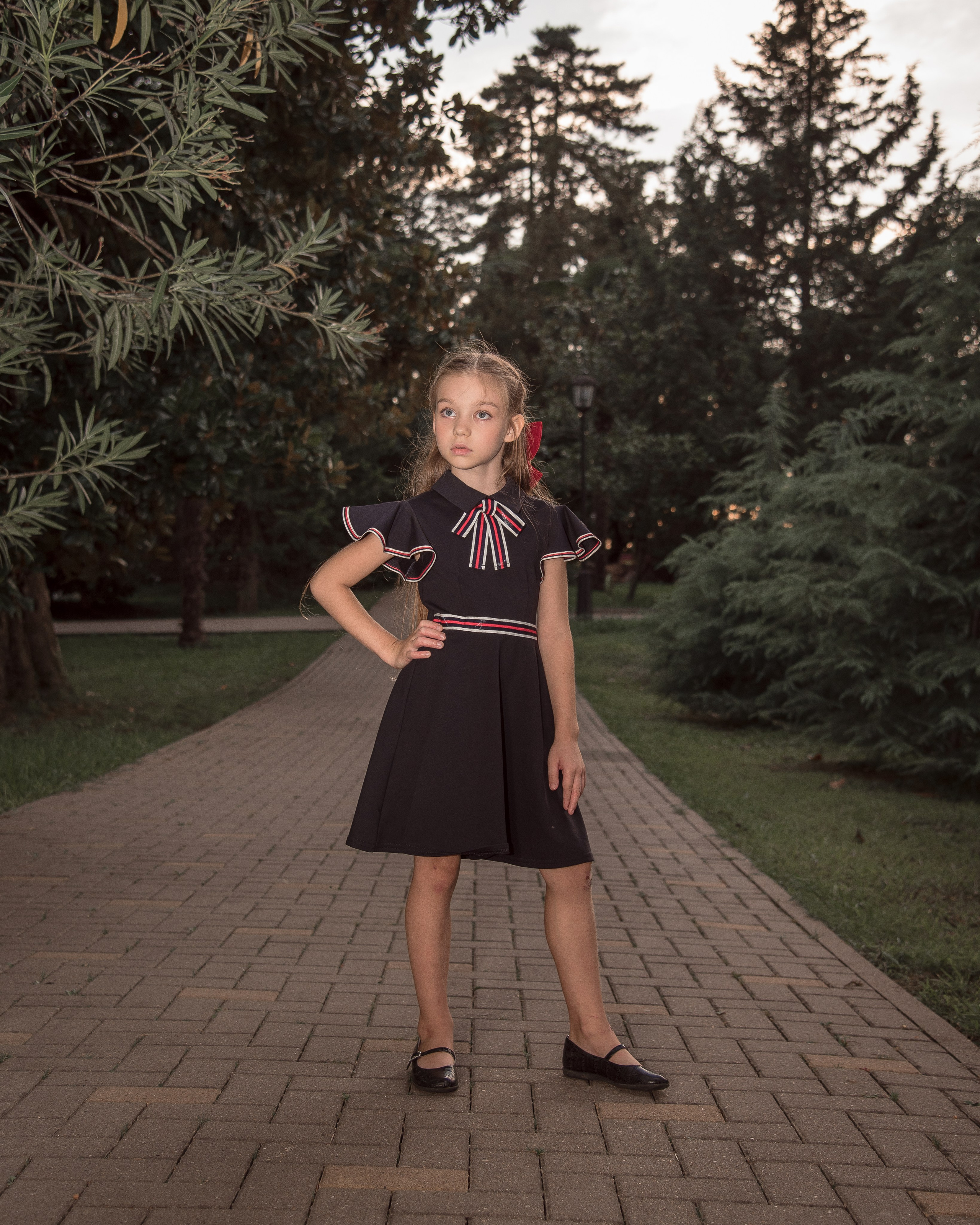 Фотопрогулка_Оливия_1сентября (цветокор). Детский и семейный фотограф Краснодар / Сочи Сергеева Олеся